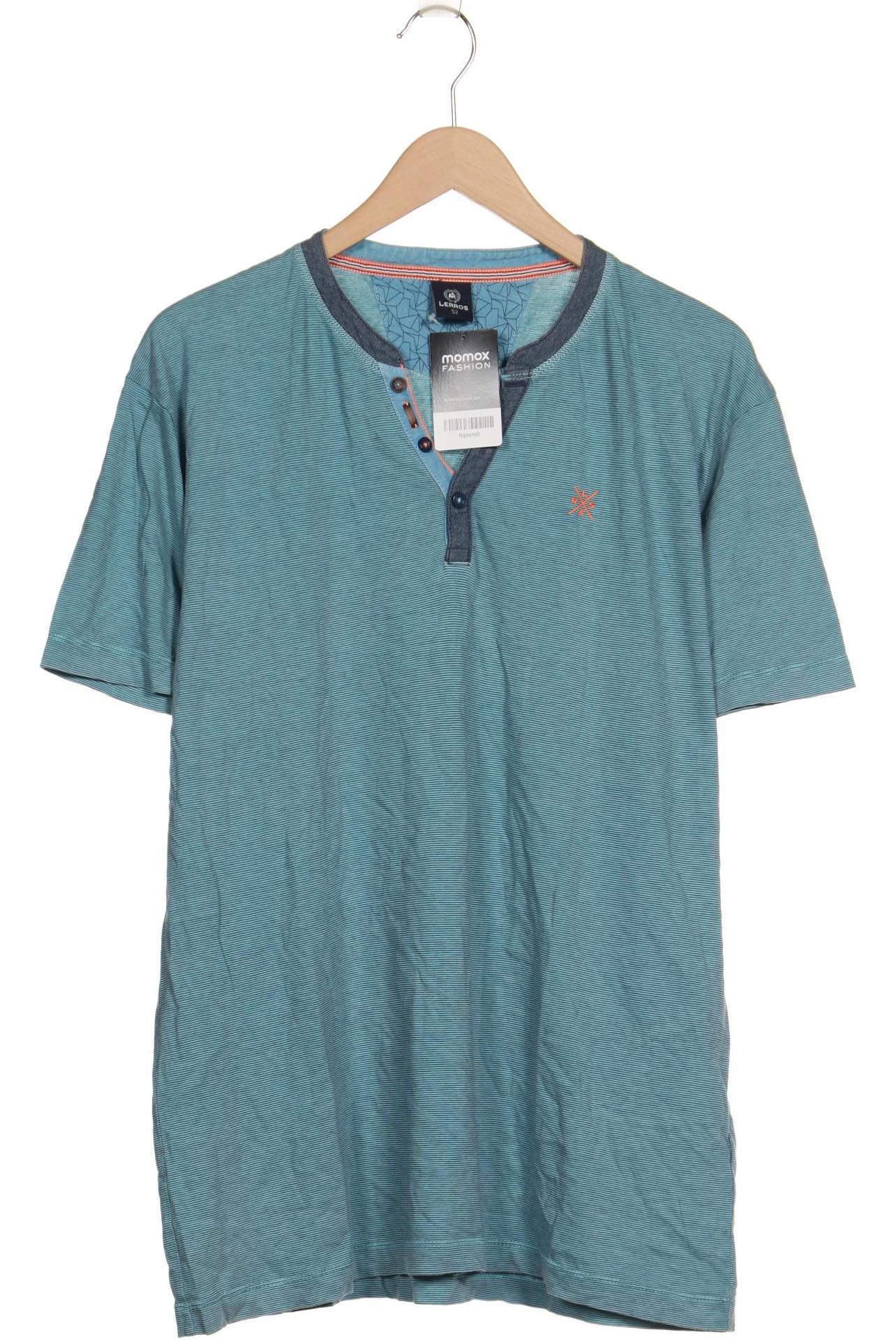 

Lerros Herren T-Shirt, türkis, Gr. 52