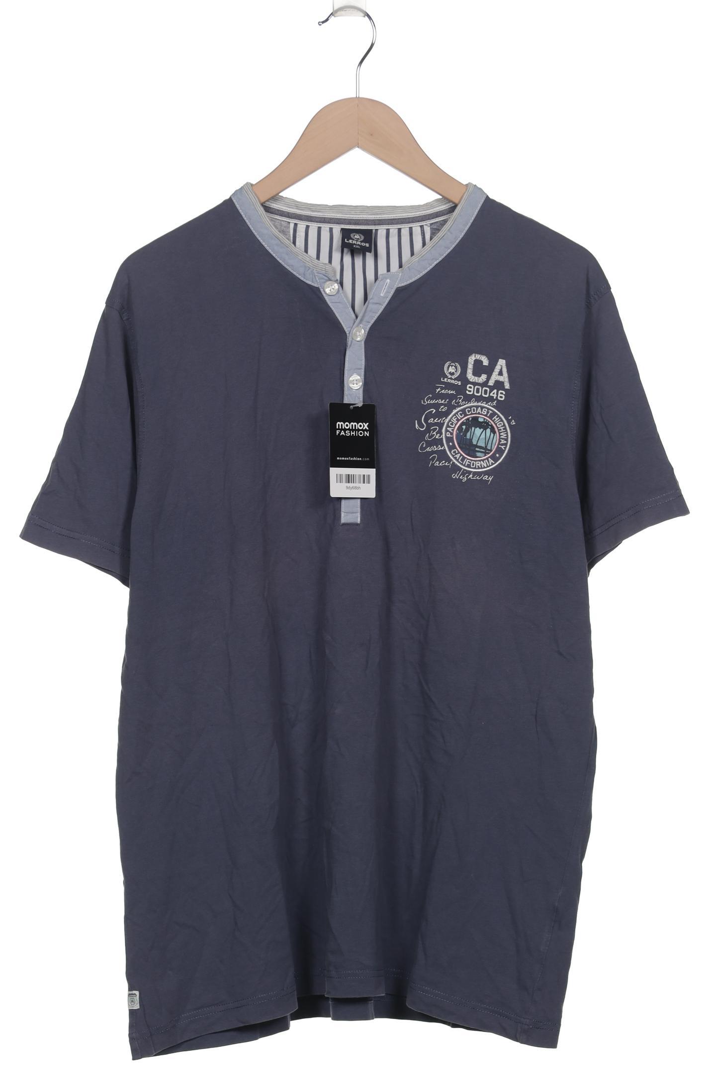 

Lerros Herren T-Shirt, marineblau, Gr. 56