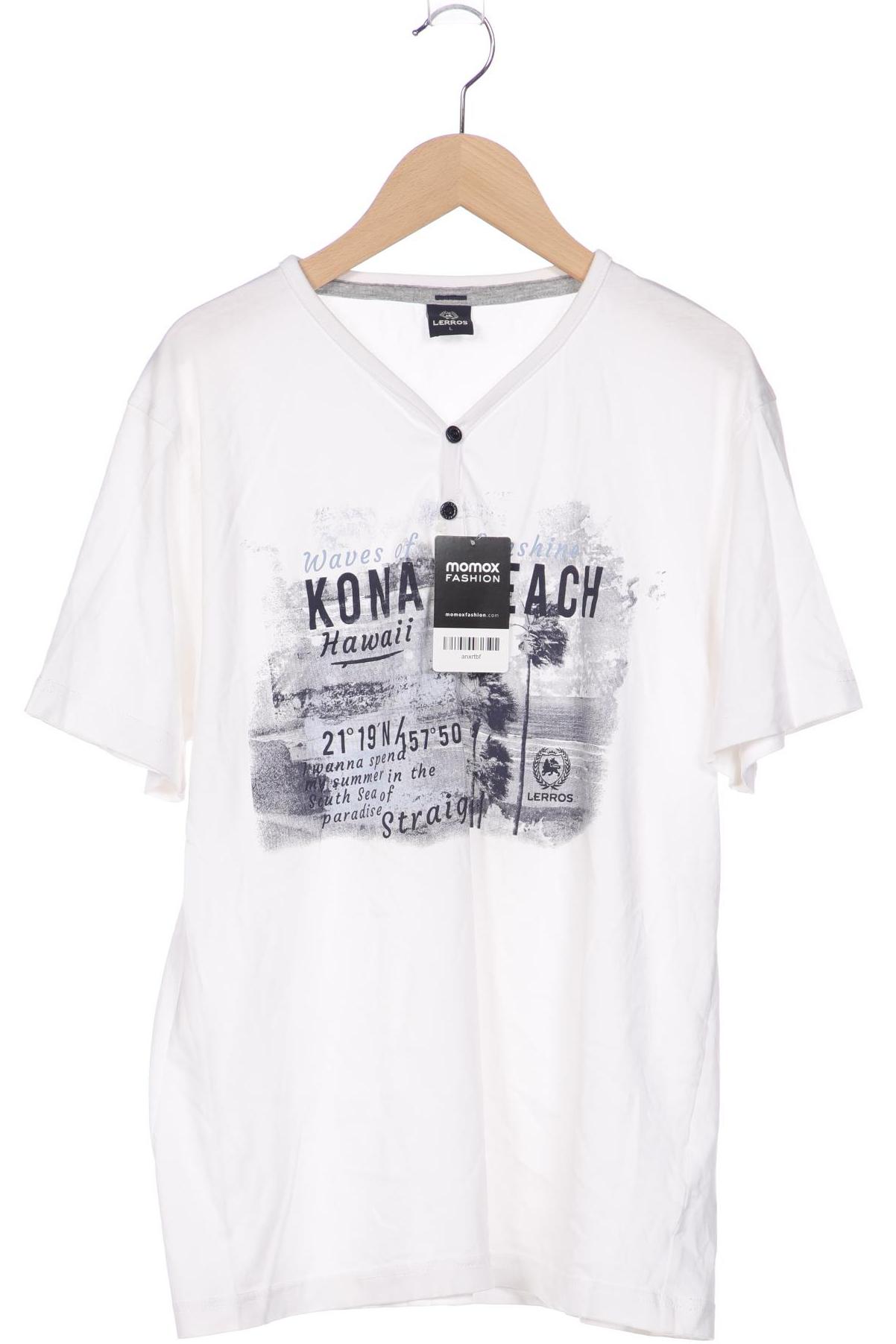 

Lerros Herren T-Shirt, weiß