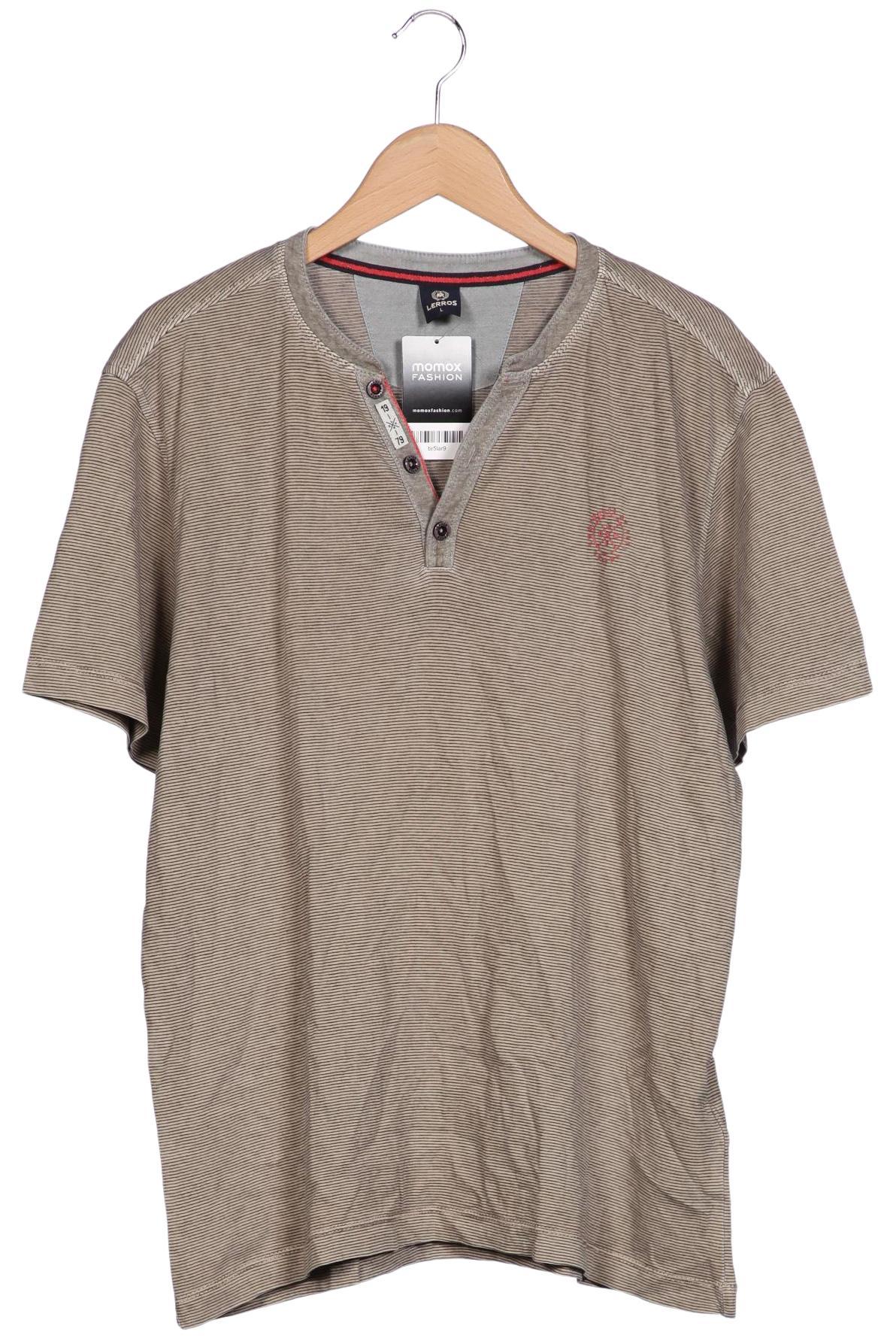 Thumbnail - Lerros Herren T-Shirt, beige, Gr. 52