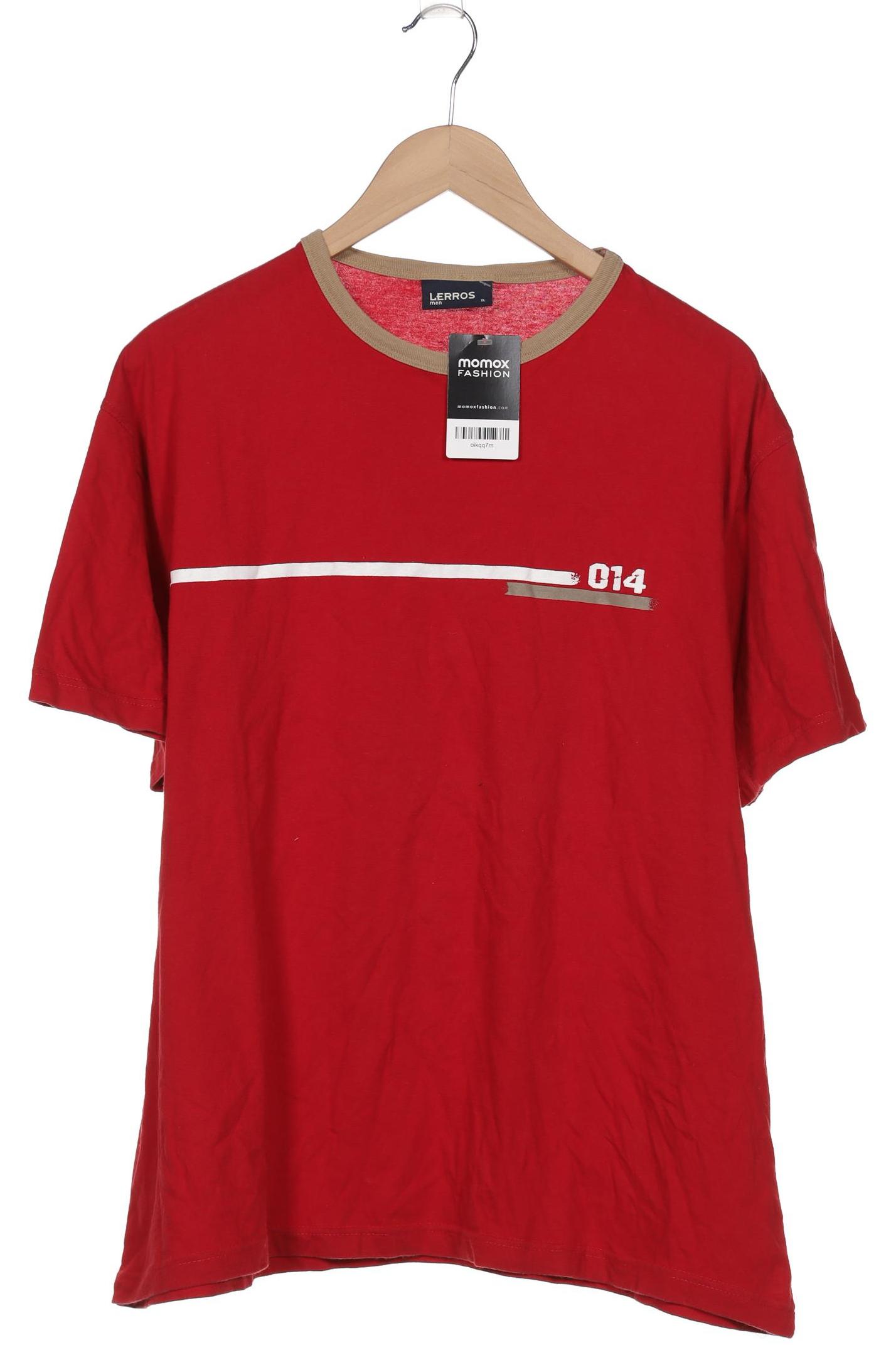 

Lerros Herren T-Shirt, rot, Gr. 54