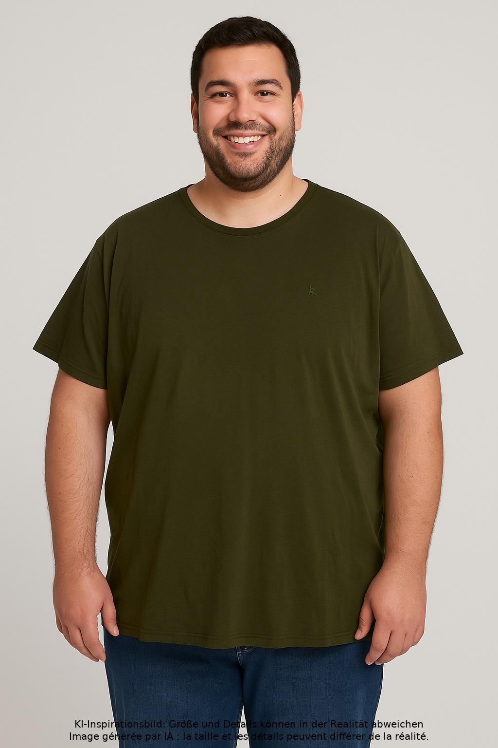 Thumbnail - Lerros Herren T-Shirt, grün, Gr. 58