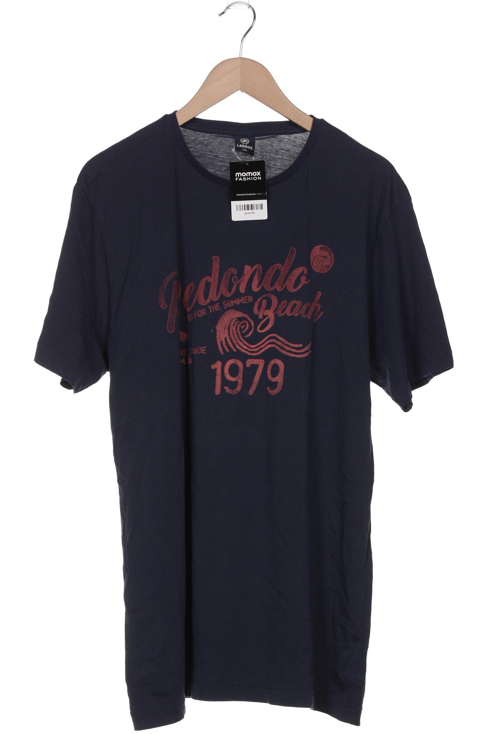 

Lerros Herren T-Shirt, marineblau, Gr. 56
