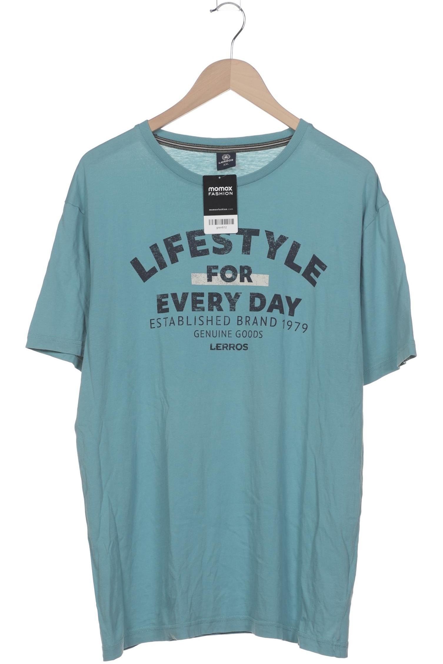 

Lerros Herren T-Shirt, hellblau, Gr. 56