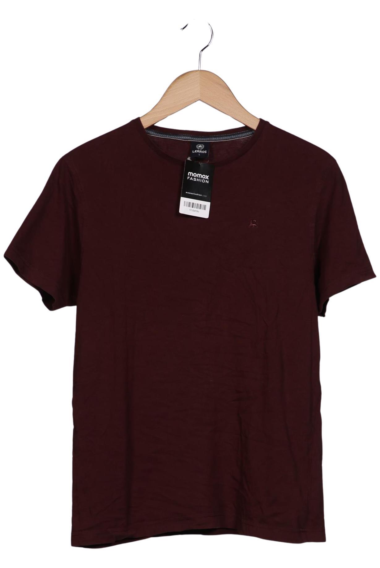 Thumbnail - Lerros Herren T-Shirt, bordeaux, Gr. 46