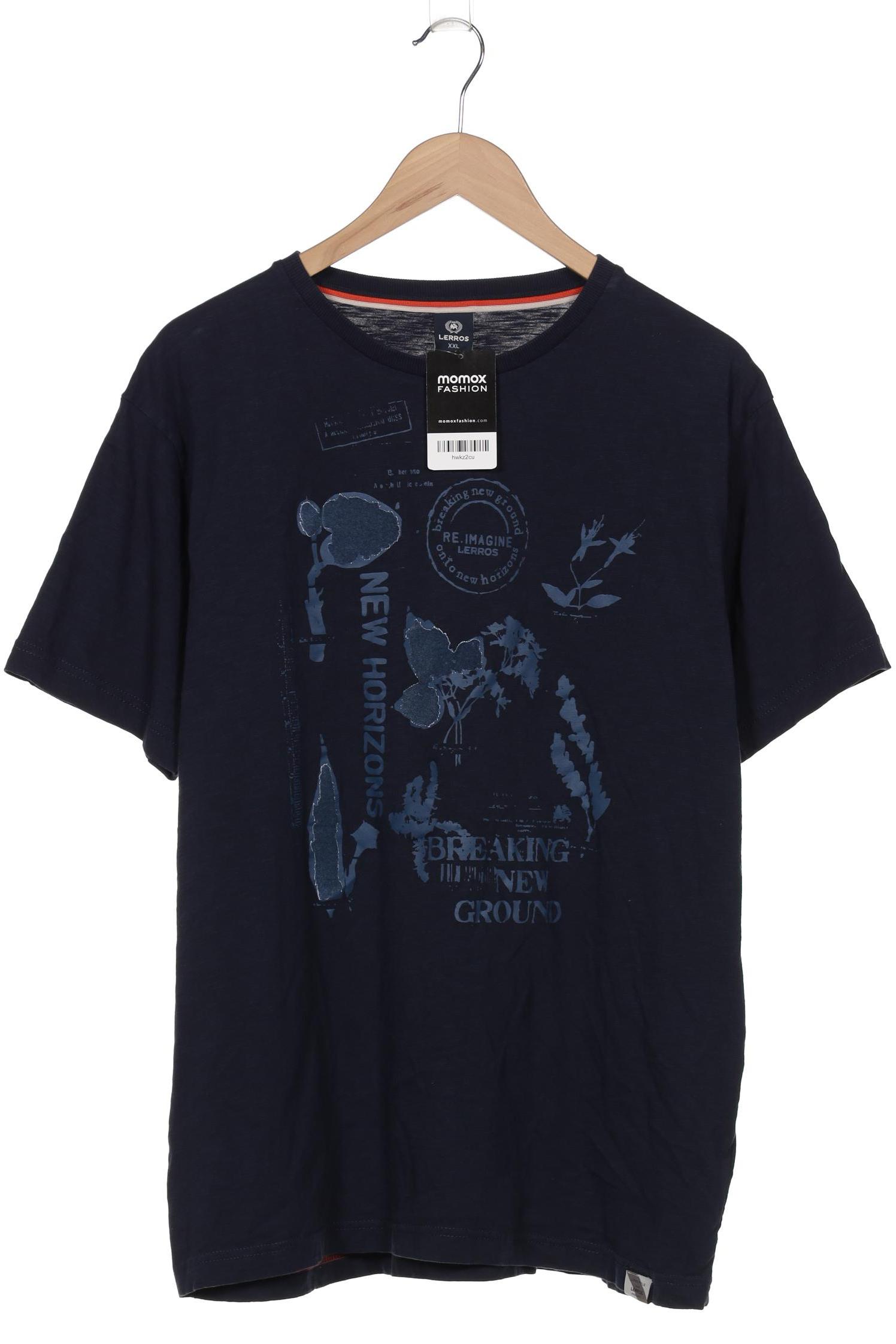 

Lerros Herren T-Shirt, marineblau, Gr. 56