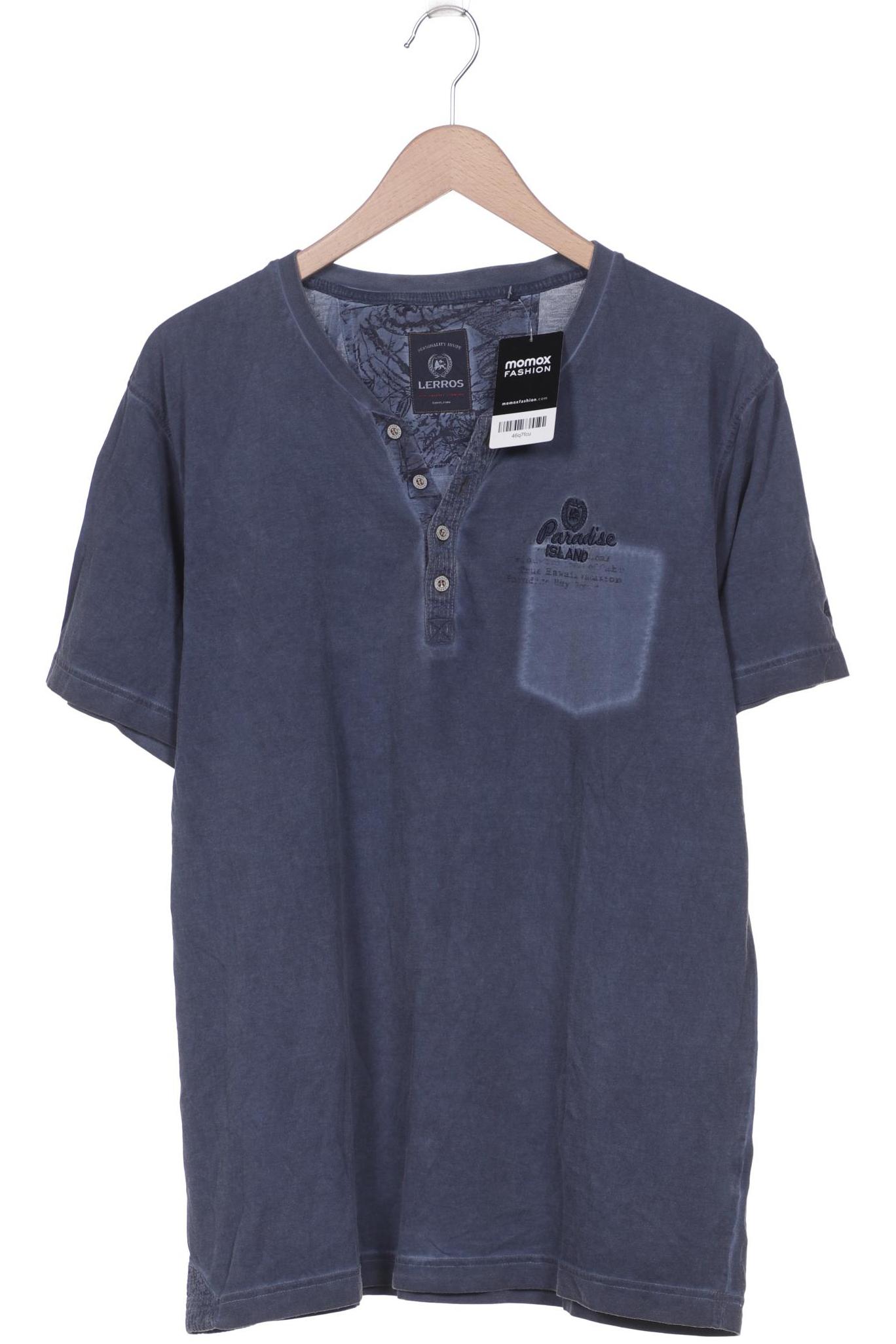 

Lerros Herren T-Shirt, blau, Gr. 58