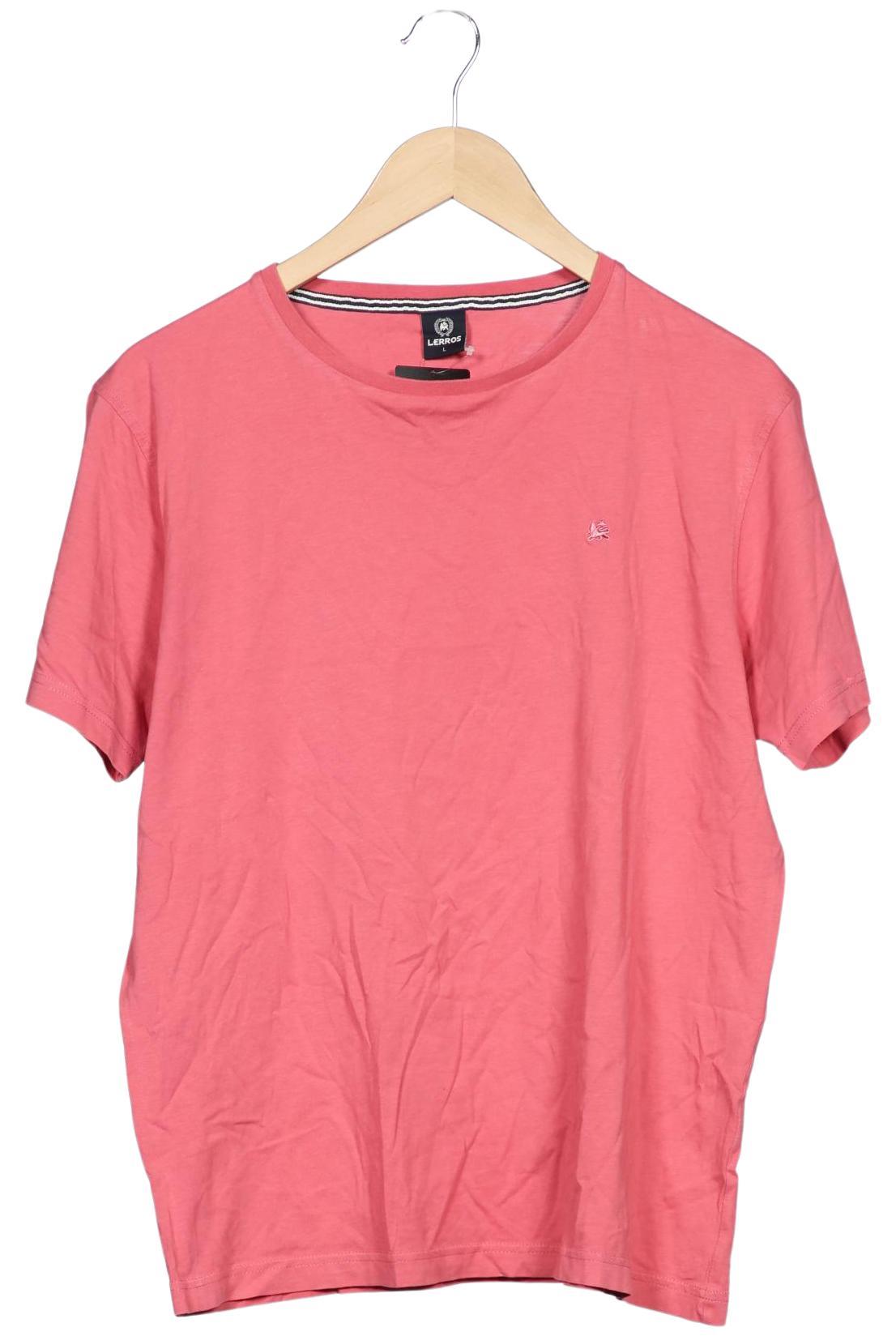 Thumbnail - Lerros Herren T-Shirt, pink, Gr. 52