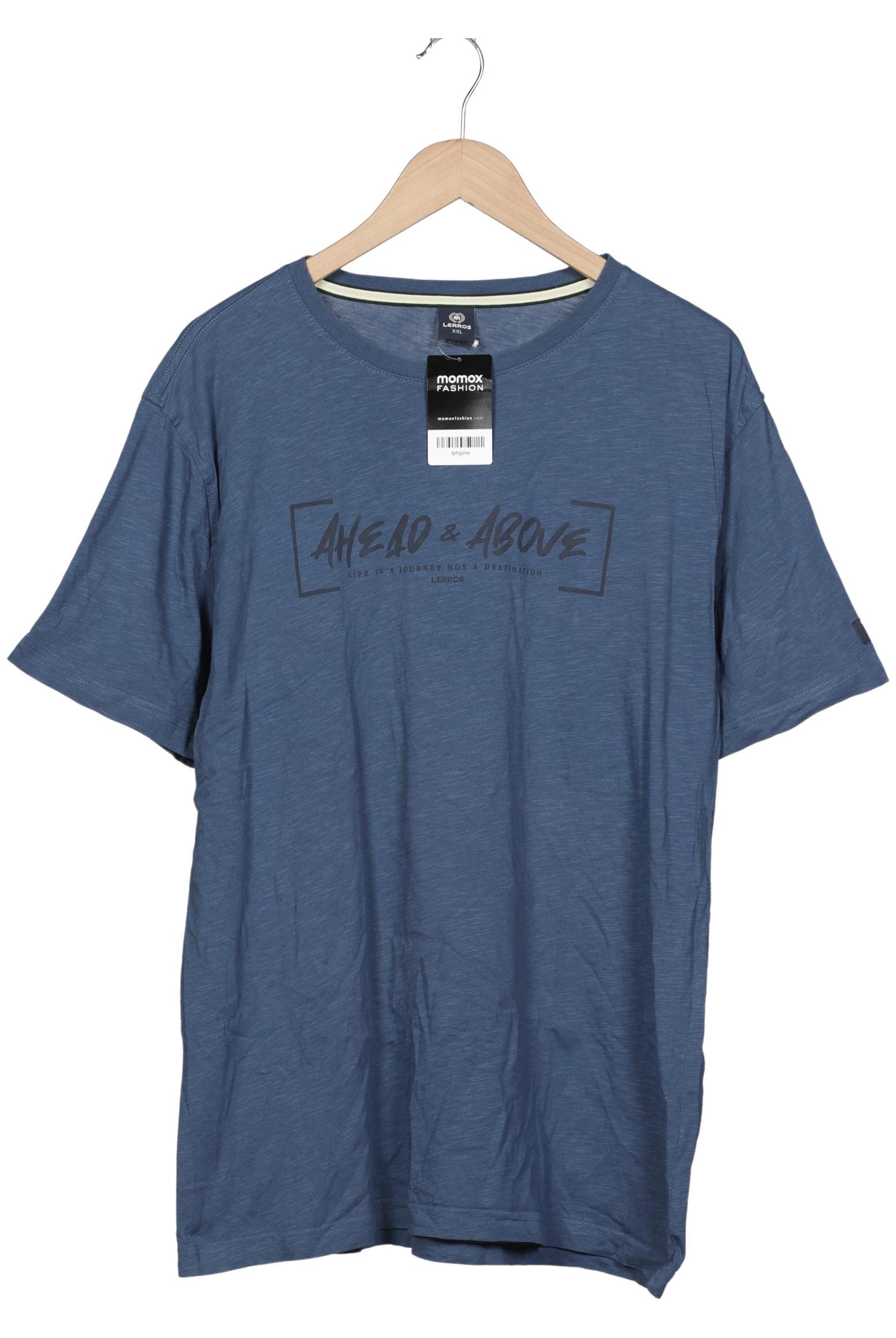 Thumbnail - Lerros Herren T-Shirt, blau, Gr. 56