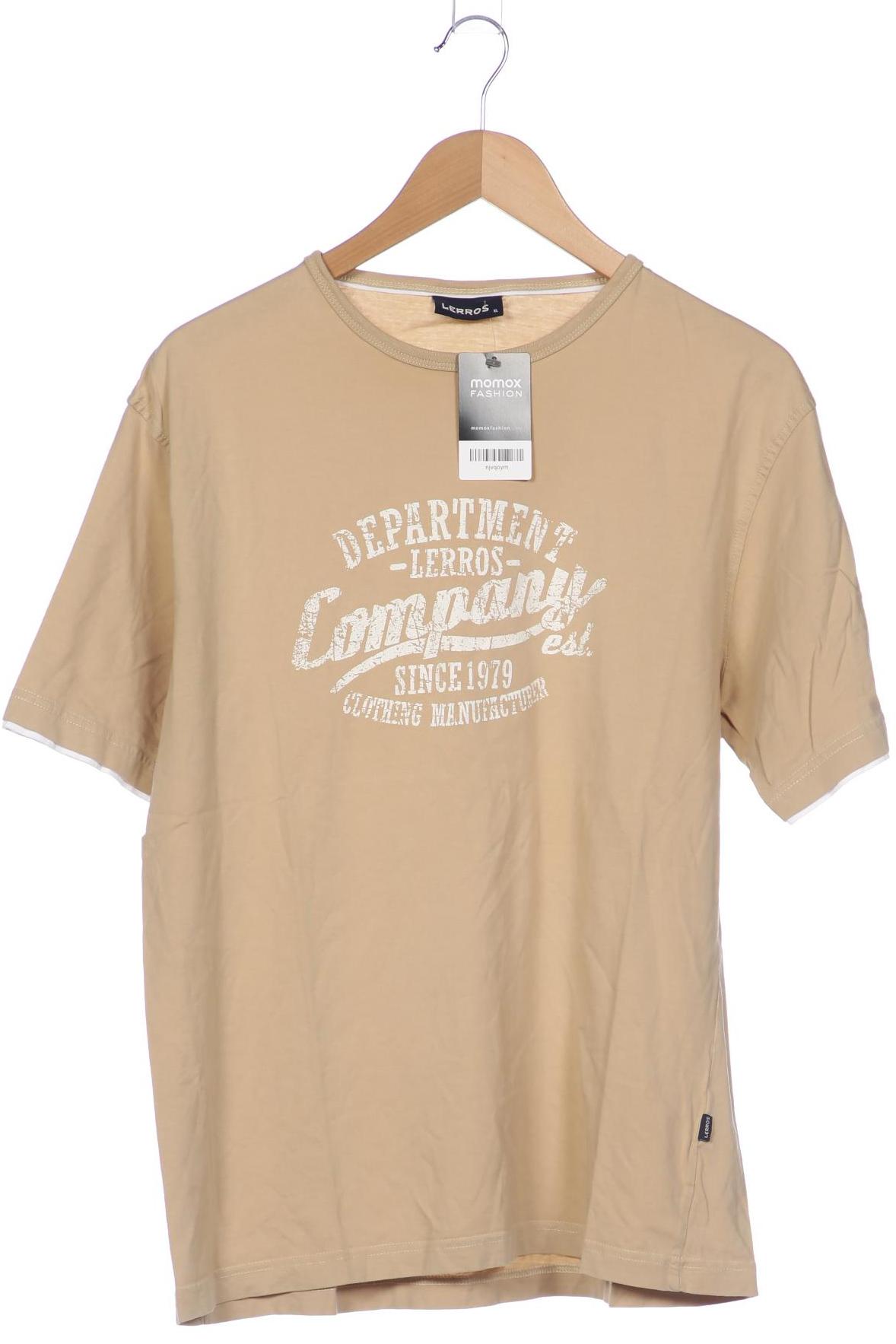 

Lerros Herren T-Shirt, beige, Gr. 54
