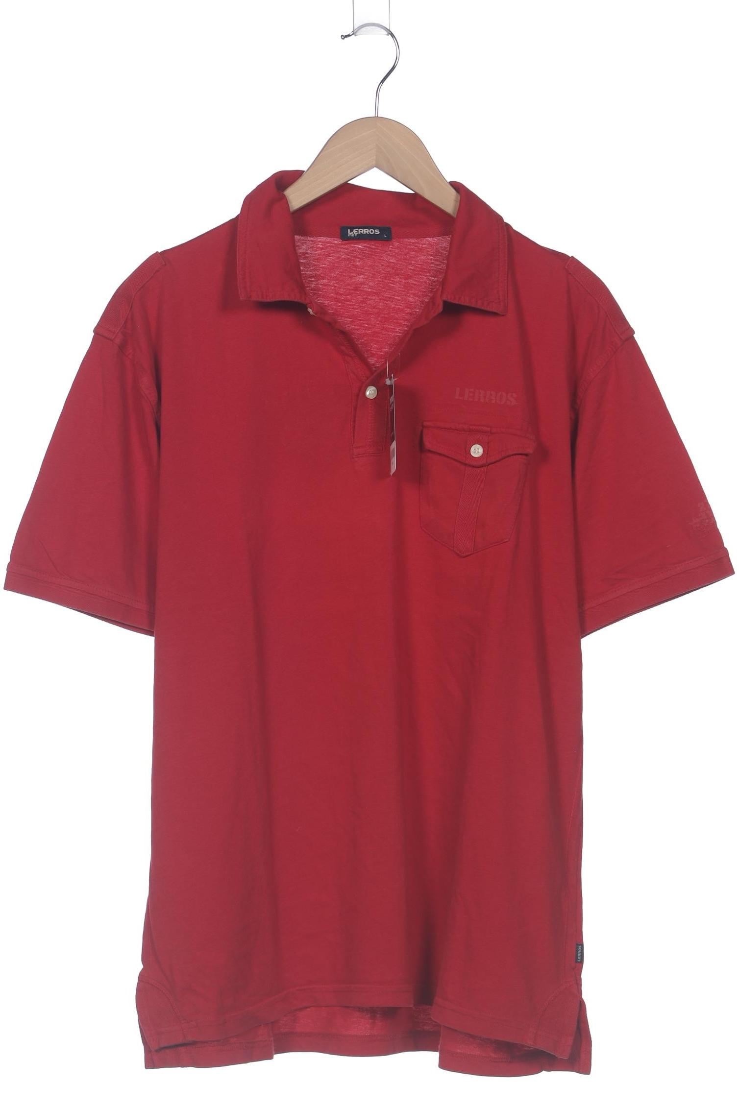 

Lerros Herren T-Shirt, rot, Gr. 52