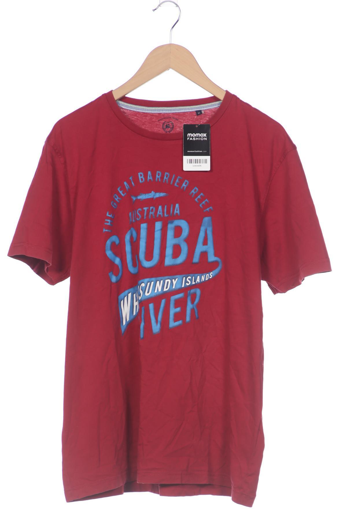 

Lerros Herren T-Shirt, bordeaux, Gr. 54
