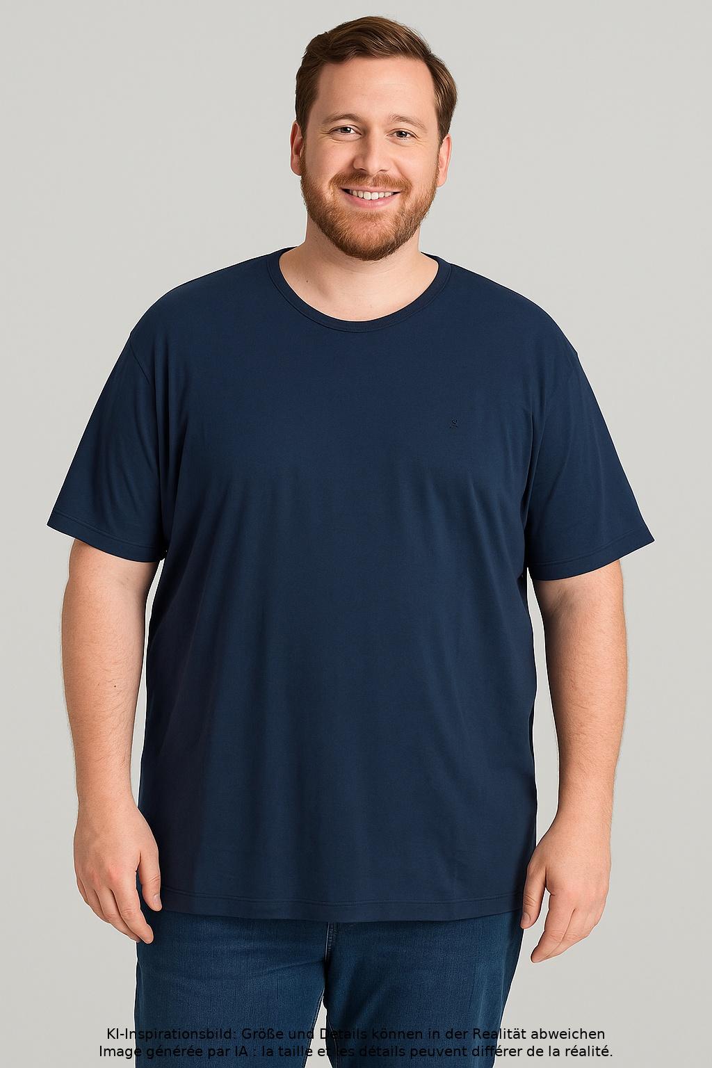 

Lerros Herren T-Shirt, marineblau, Gr. 58