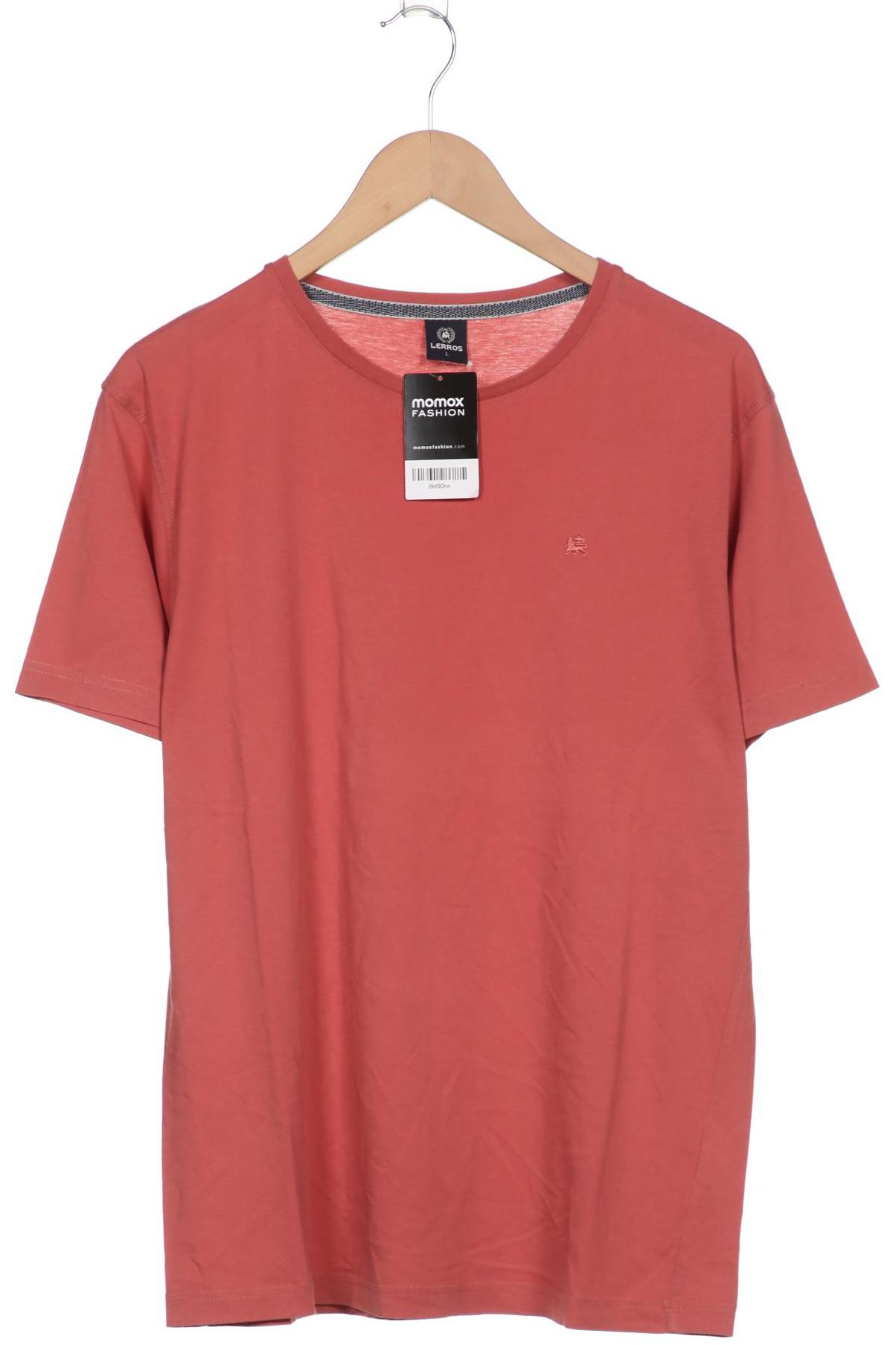 

Lerros Herren T-Shirt, pink, Gr. 52
