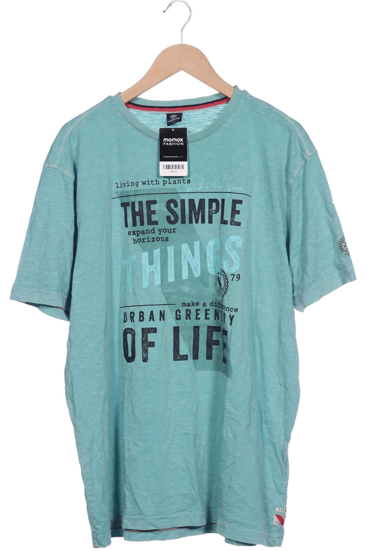 

Lerros Herren T-Shirt, türkis, Gr. 56