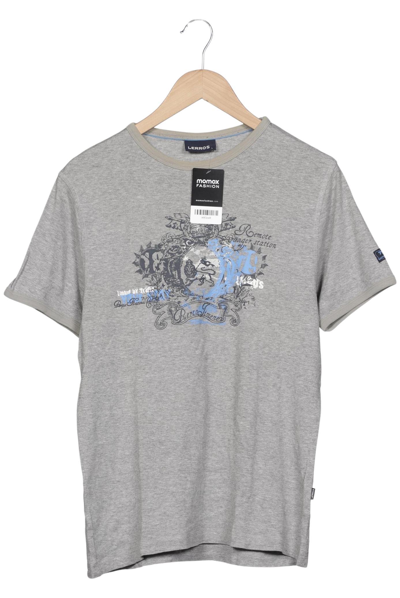 

Lerros Herren T-Shirt, grau, Gr. 52