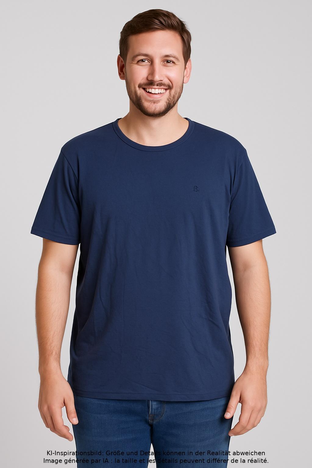 

Lerros Herren T-Shirt, marineblau, Gr. 56