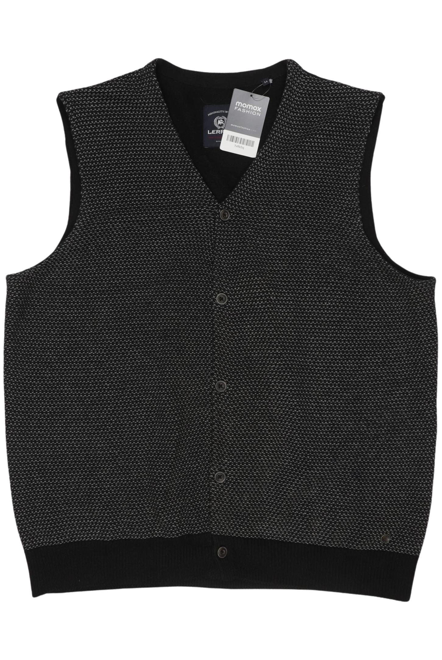 

Lerros Herren Weste, schwarz, Gr. 54
