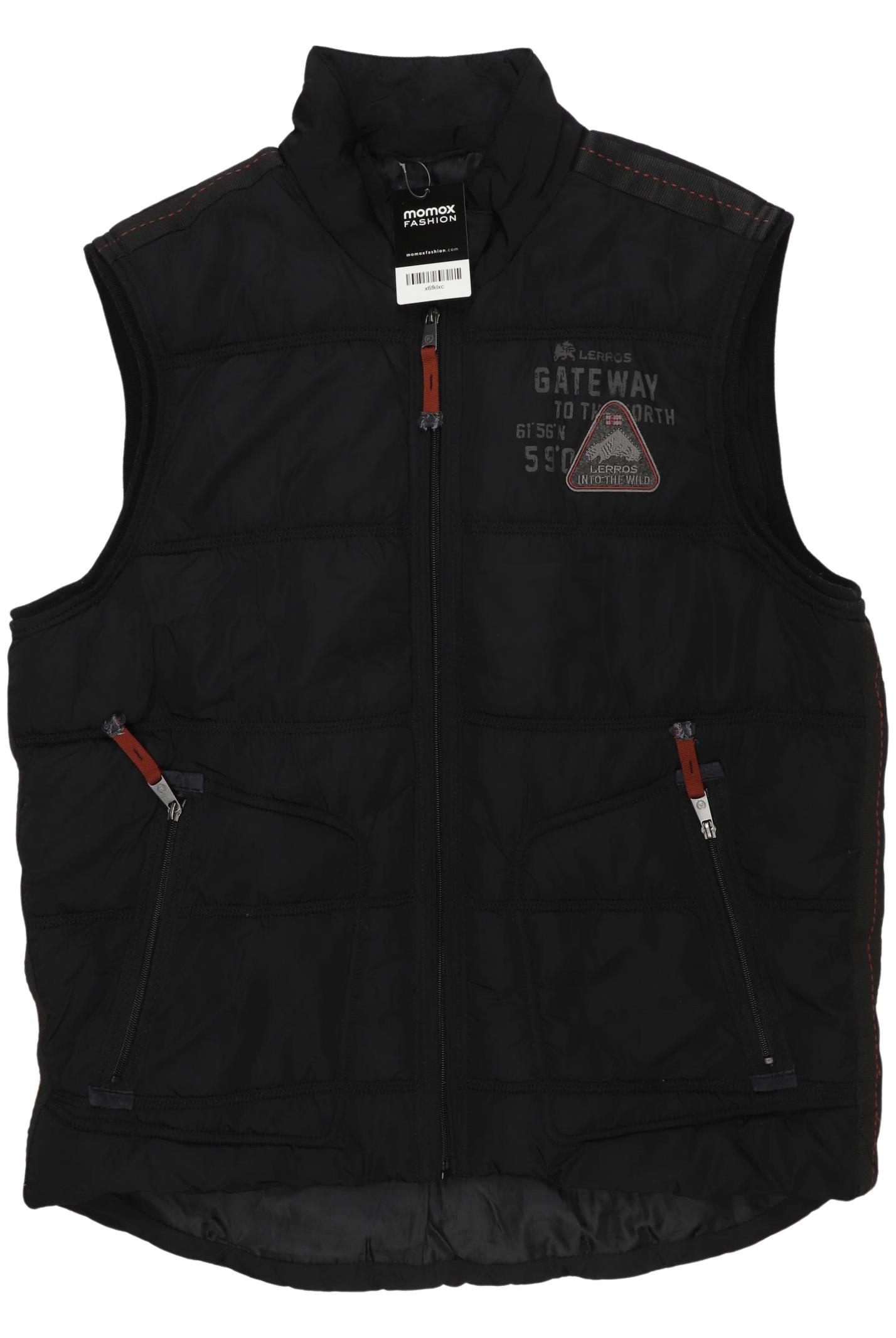 

Lerros Herren Weste, schwarz, Gr. 52