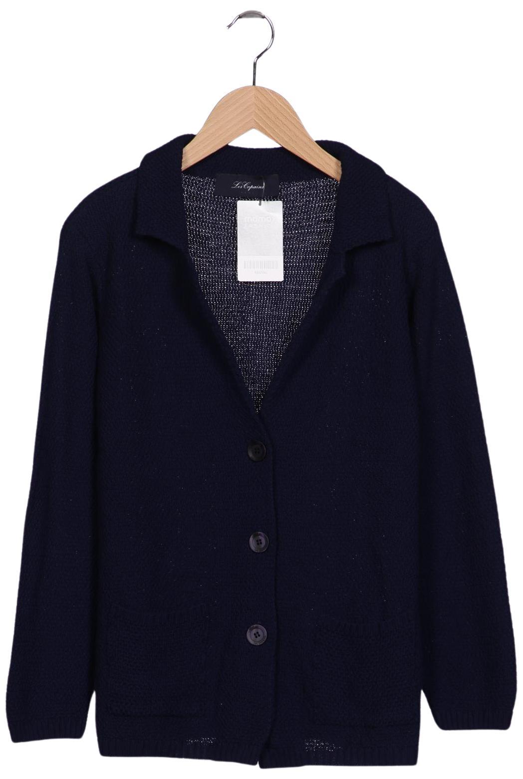 

Les Copains Damen Strickjacke, marineblau, Gr. 42