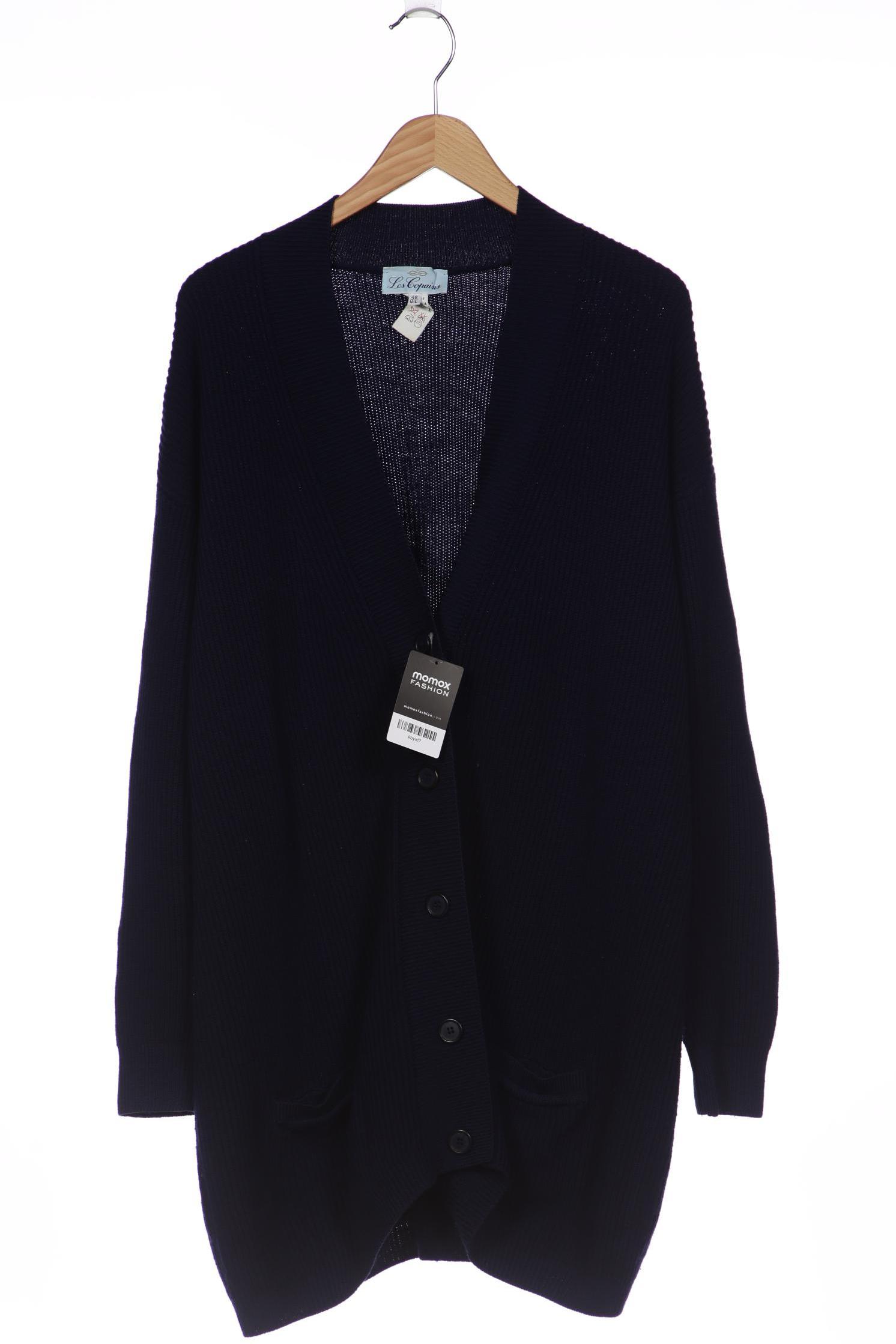 

Les Copains Damen Strickjacke, marineblau, Gr. 48