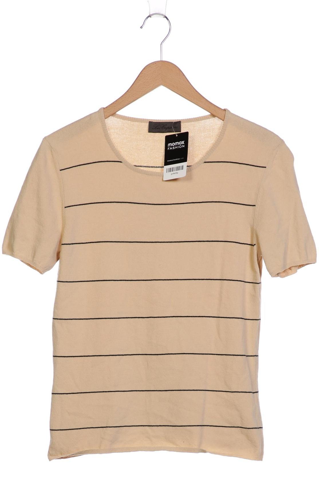 

Les Copains Damen T-Shirt, beige, Gr. 38