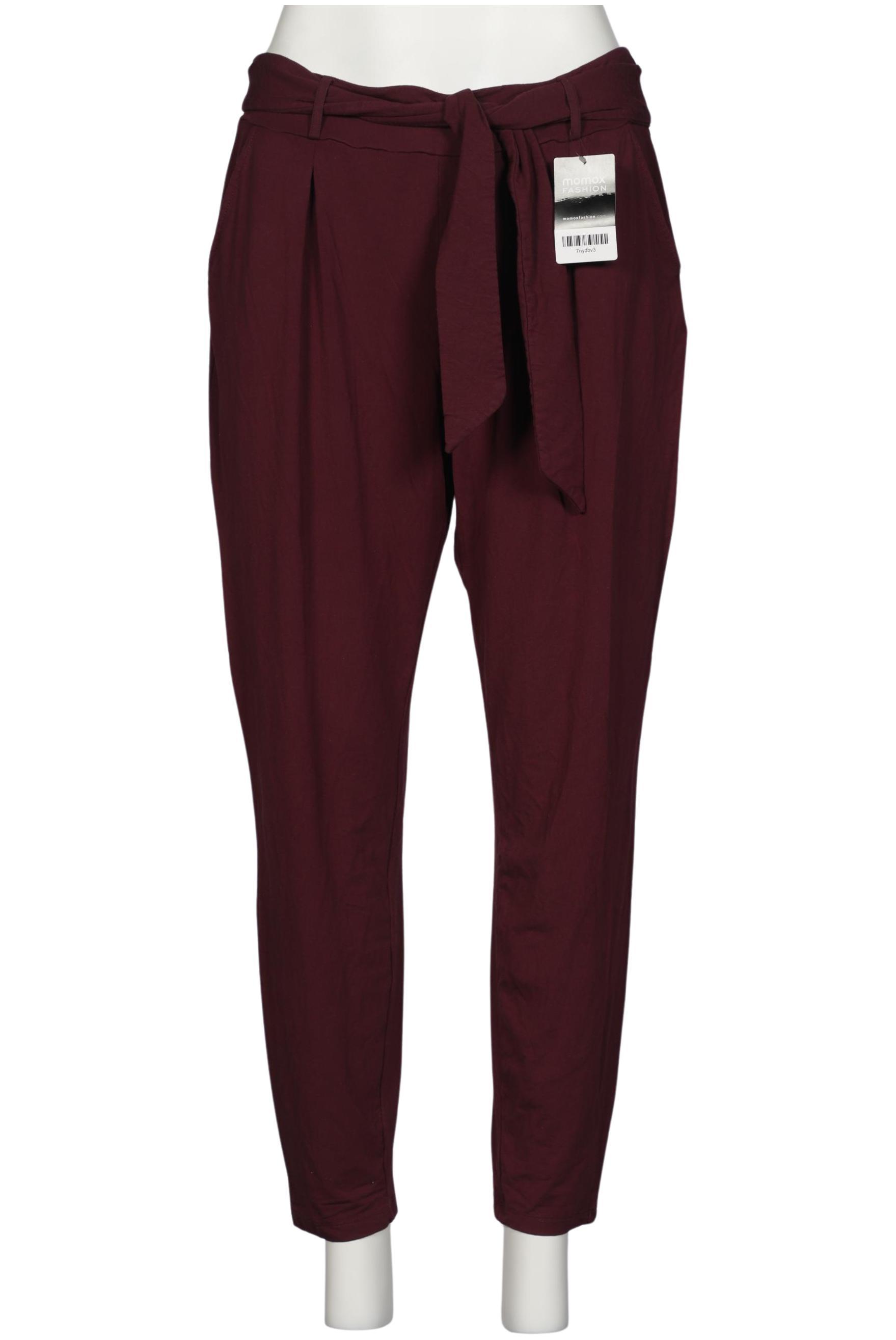 

Les Lunes Damen Stoffhose, bordeaux, Gr. 0