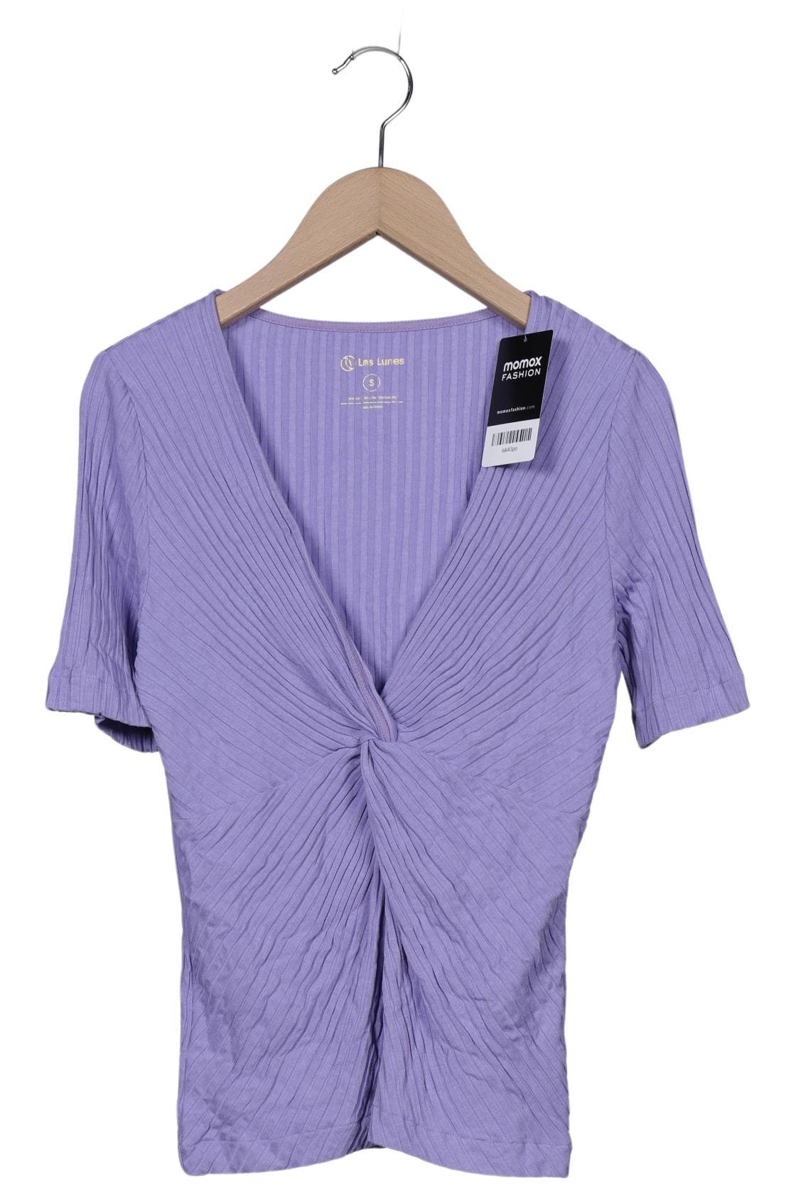 

Les Lunes Damen T-Shirt, flieder, Gr. 36
