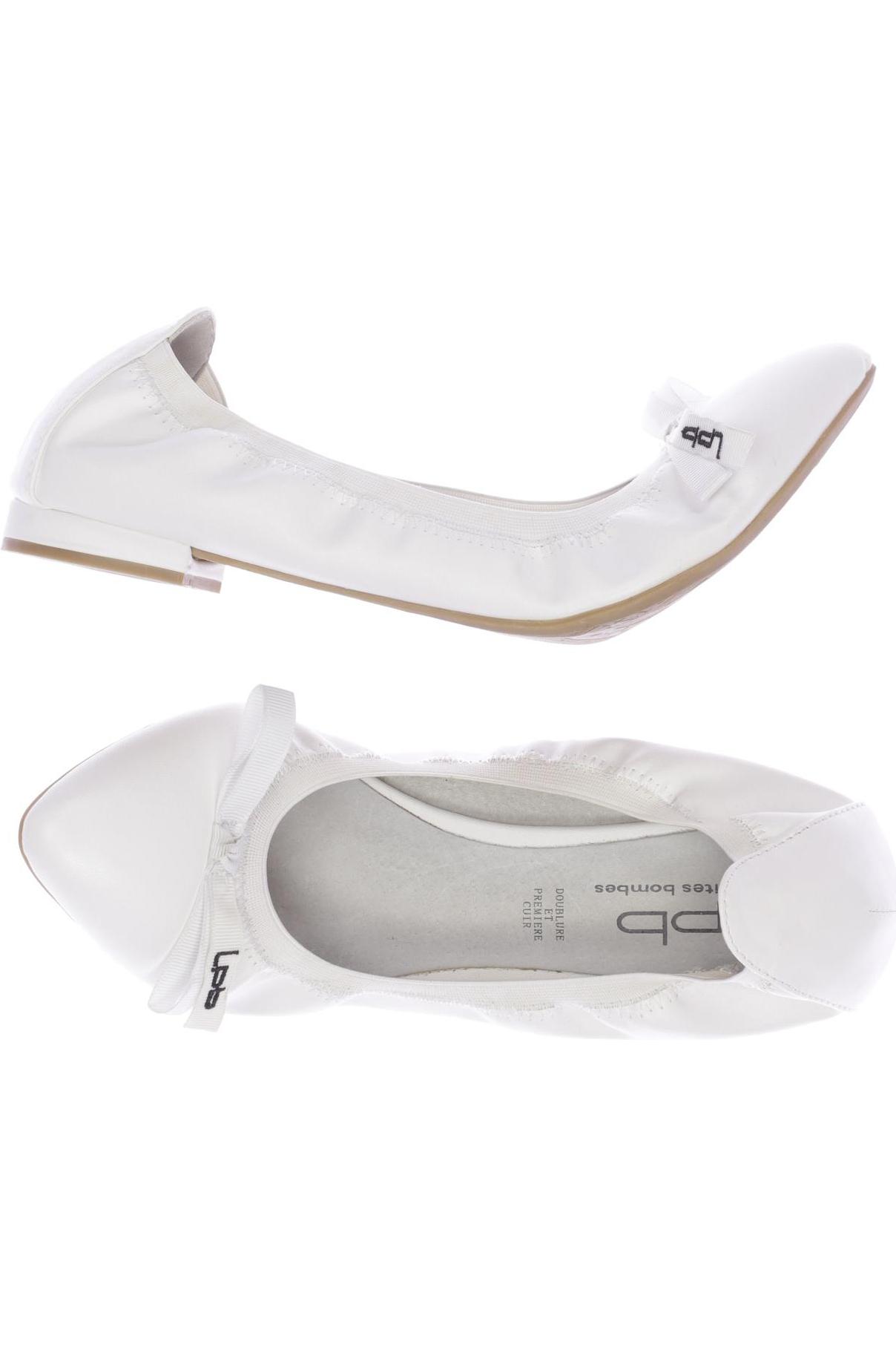 

LES Petites Bombes Damen Ballerinas, weiß, Gr. 40
