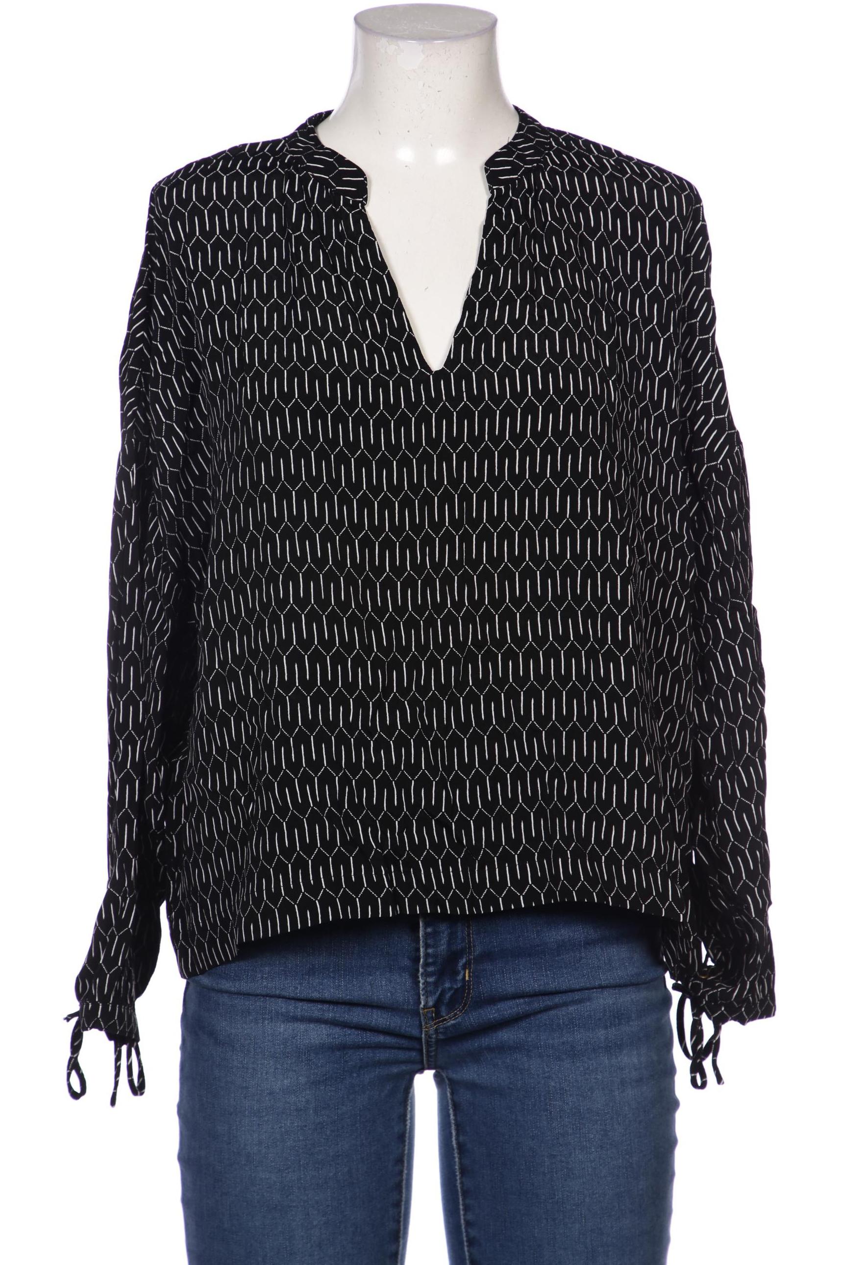 

les petites Damen Bluse, schwarz, Gr. 38