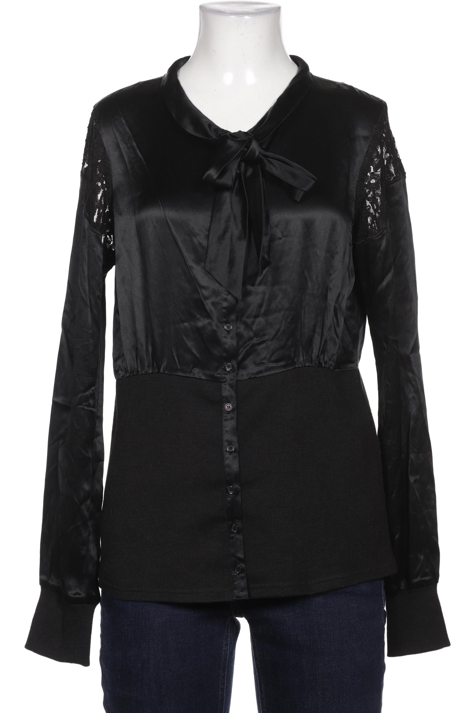 

les petites Damen Bluse, schwarz