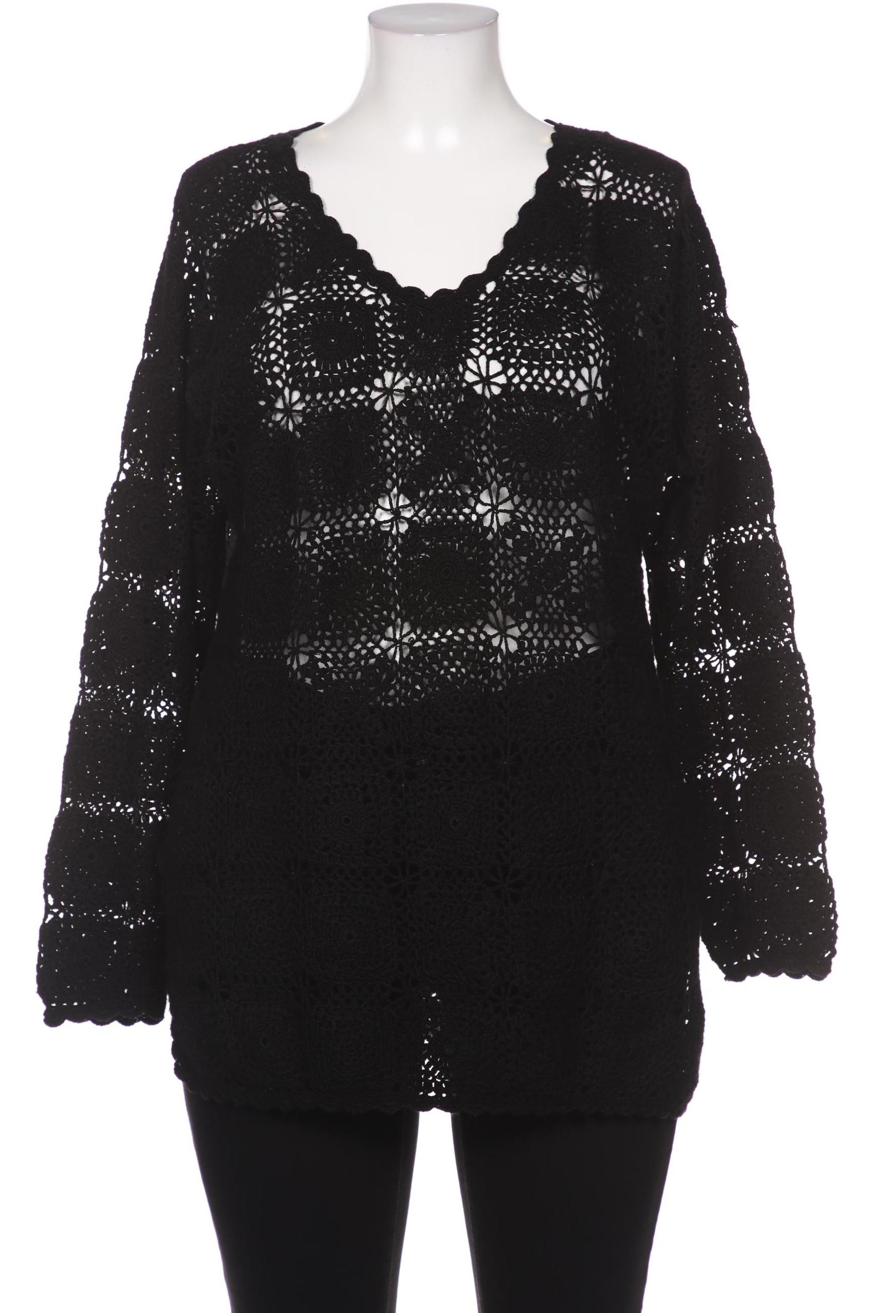 

les petites Damen Pullover, schwarz, Gr. 44