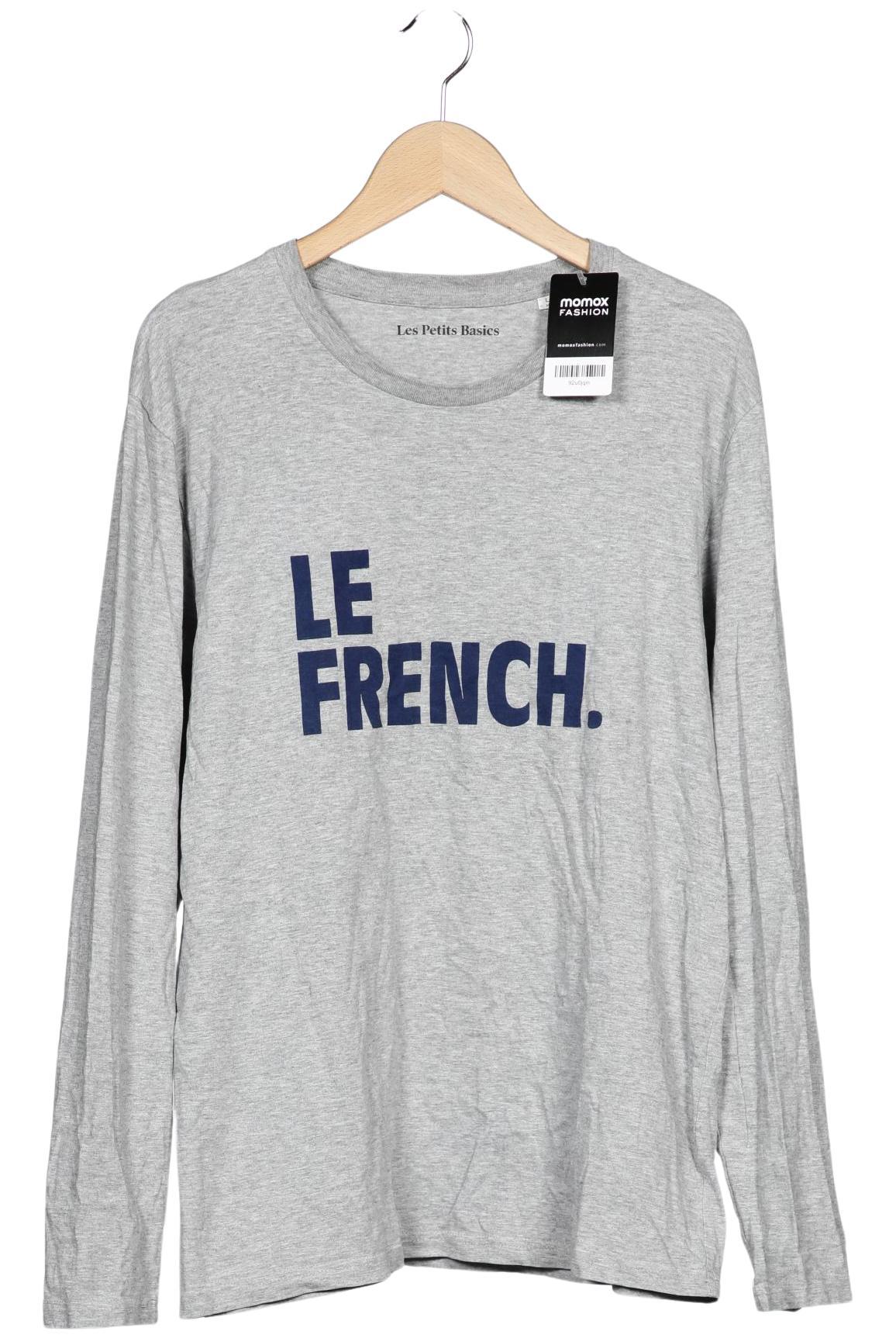 

les petites Herren Langarmshirt, grau, Gr. 52