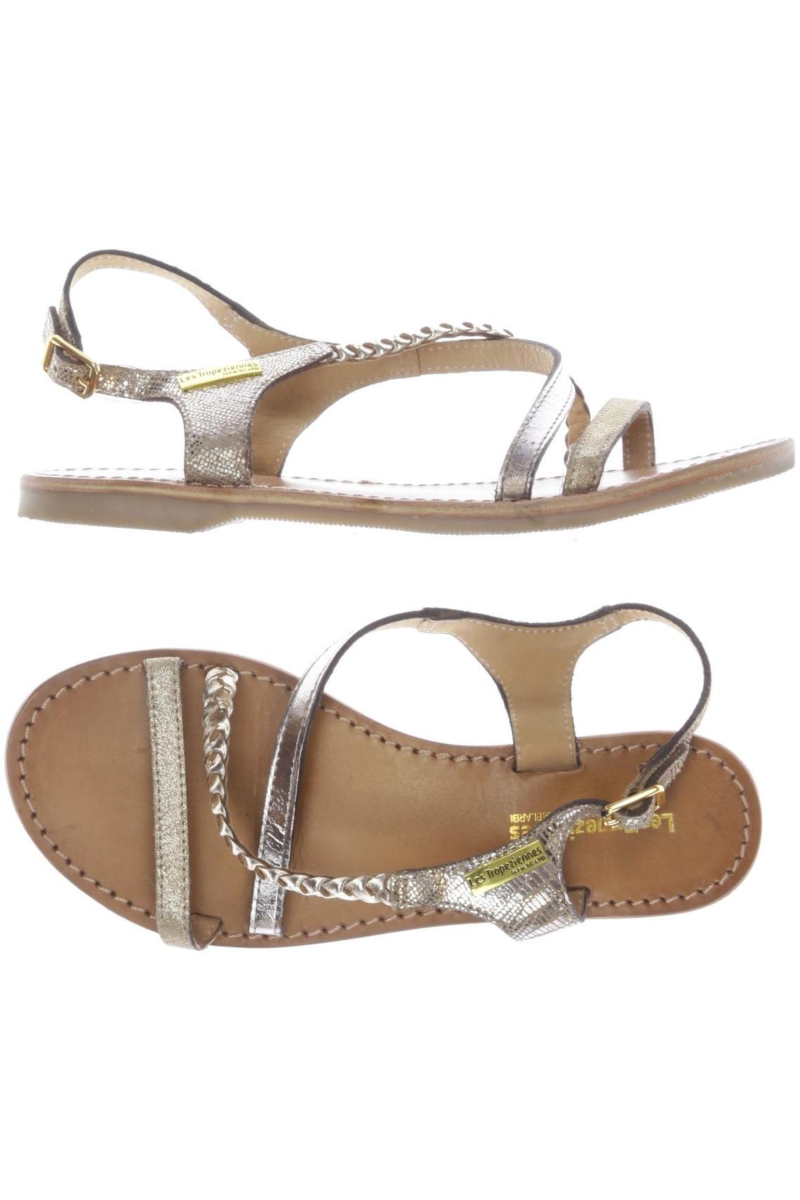 

Les Tropéziennes par M Belarbi Damen Sandale, gold, Gr. 35