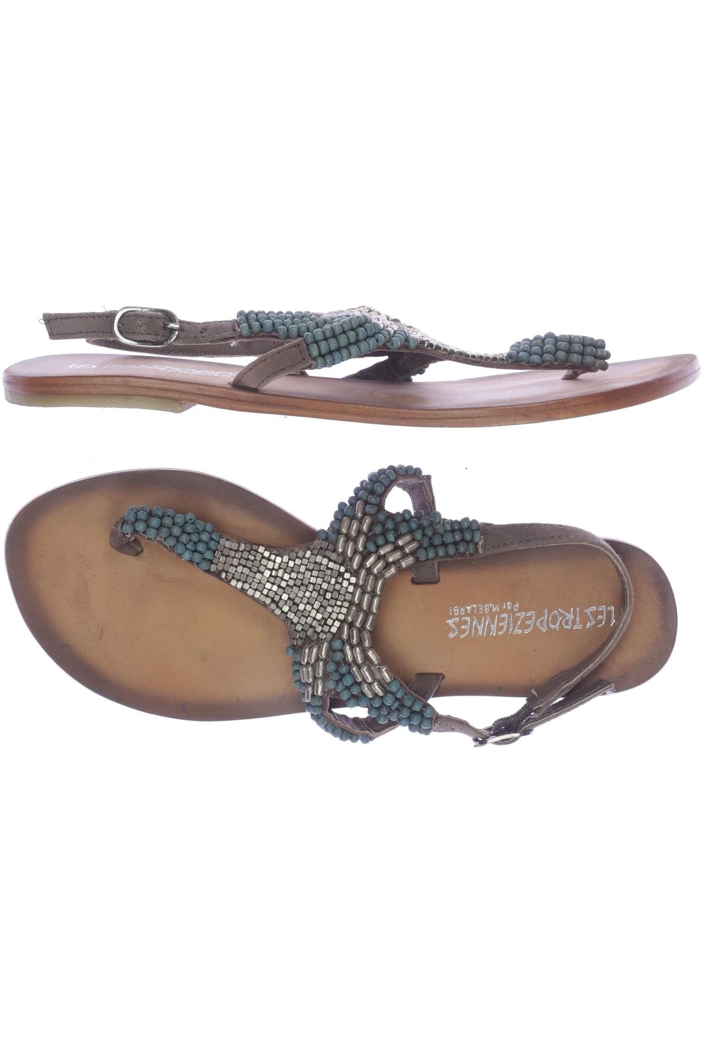 

Les Tropéziennes par M Belarbi Damen Sandale, türkis, Gr. 37