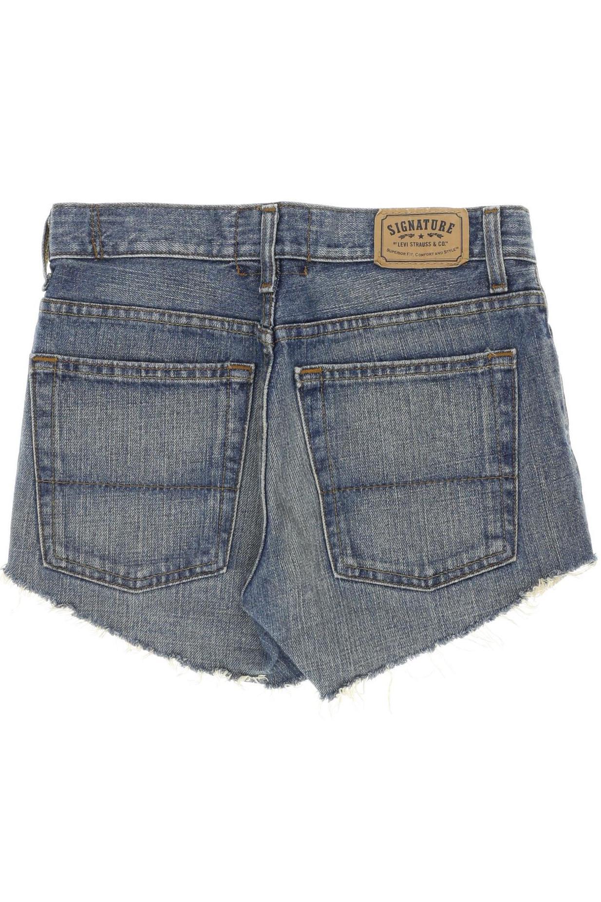 Thumbnail - Signature by Levi Strauss &amp; Co. Mädchen Shorts, blau, Gr. 164
