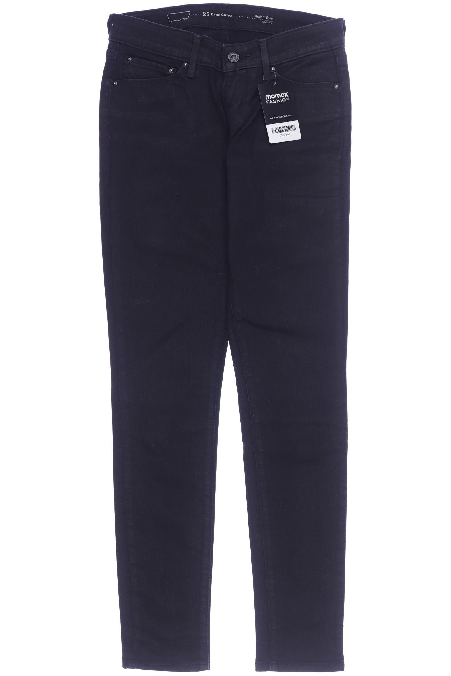 

Levis Damen Jeans, schwarz, Gr. 25