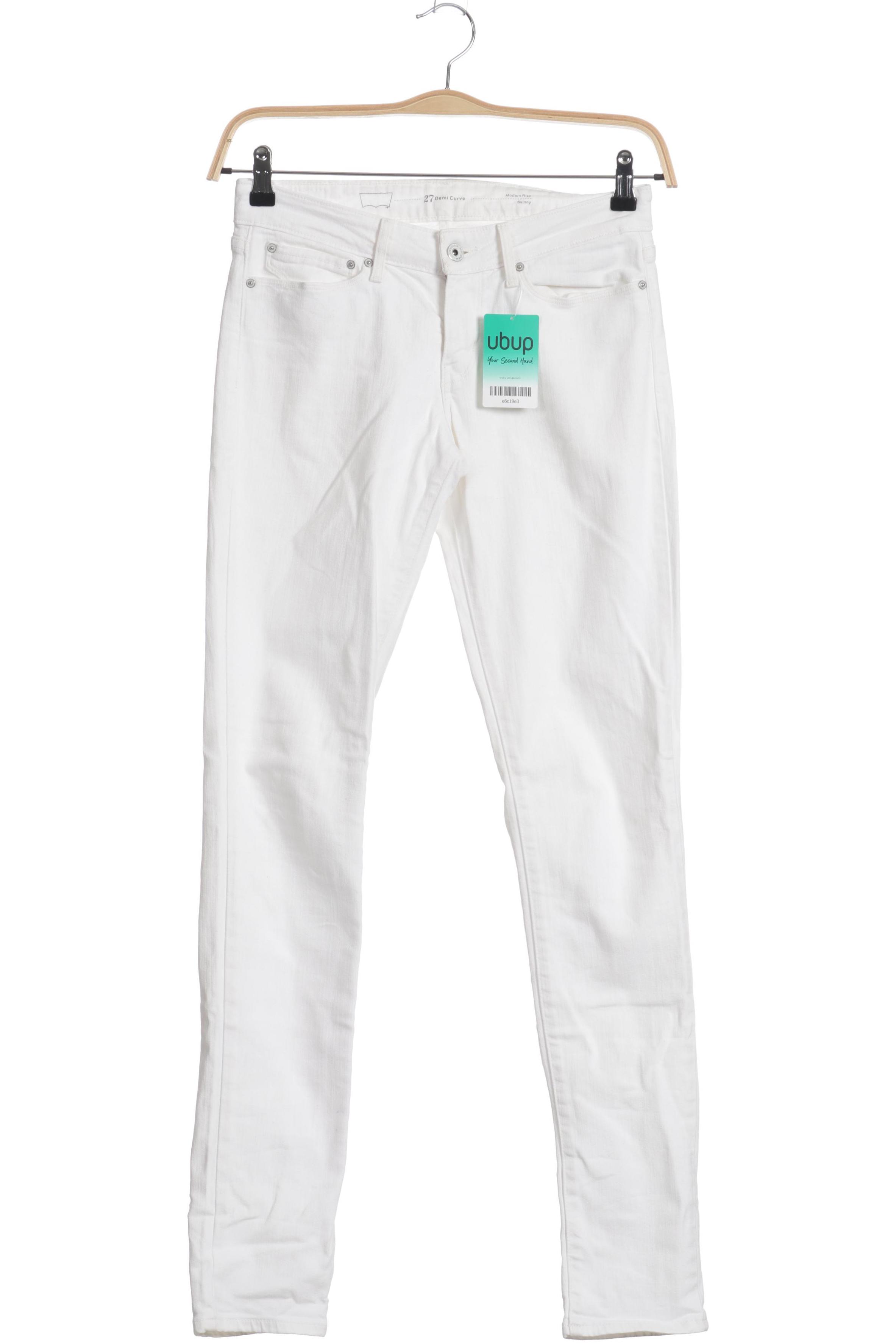 

Levis Damen Jeans, weiß, Gr. 27