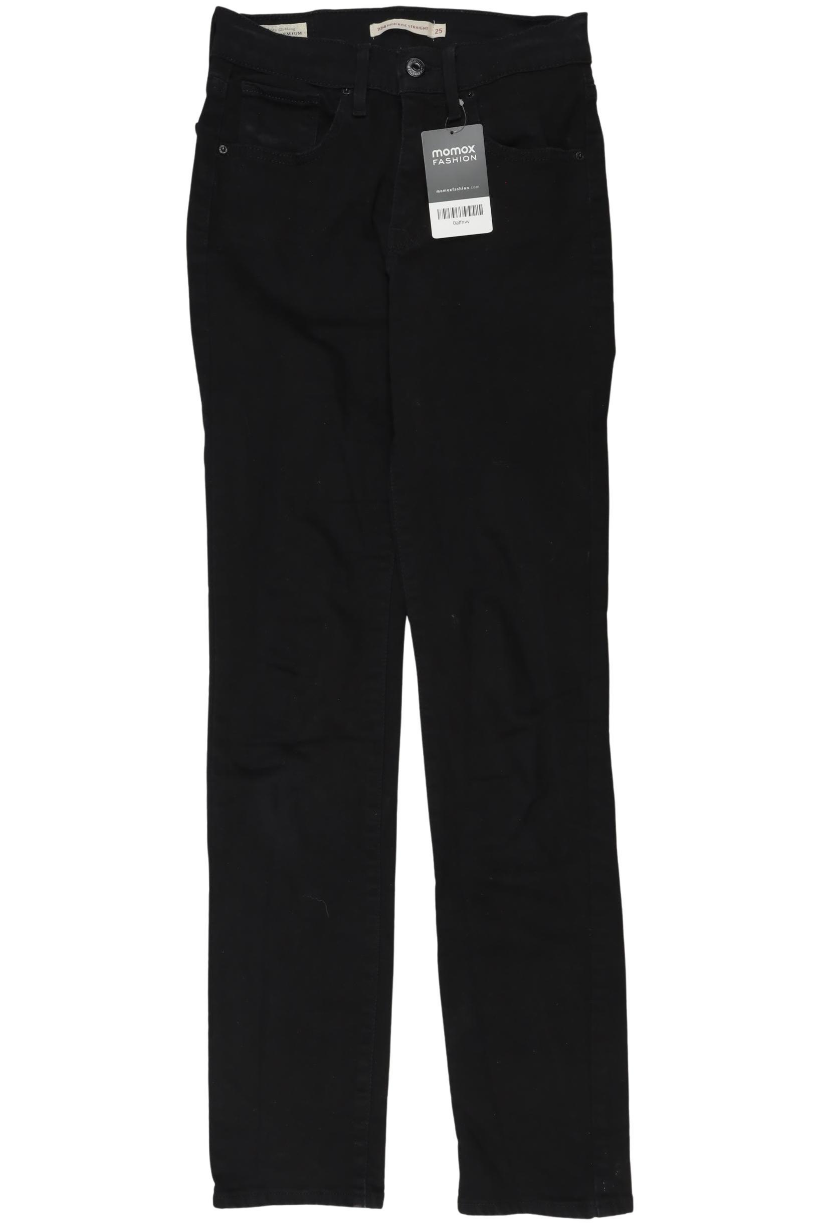 

Levis Damen Jeans, schwarz, Gr. 25