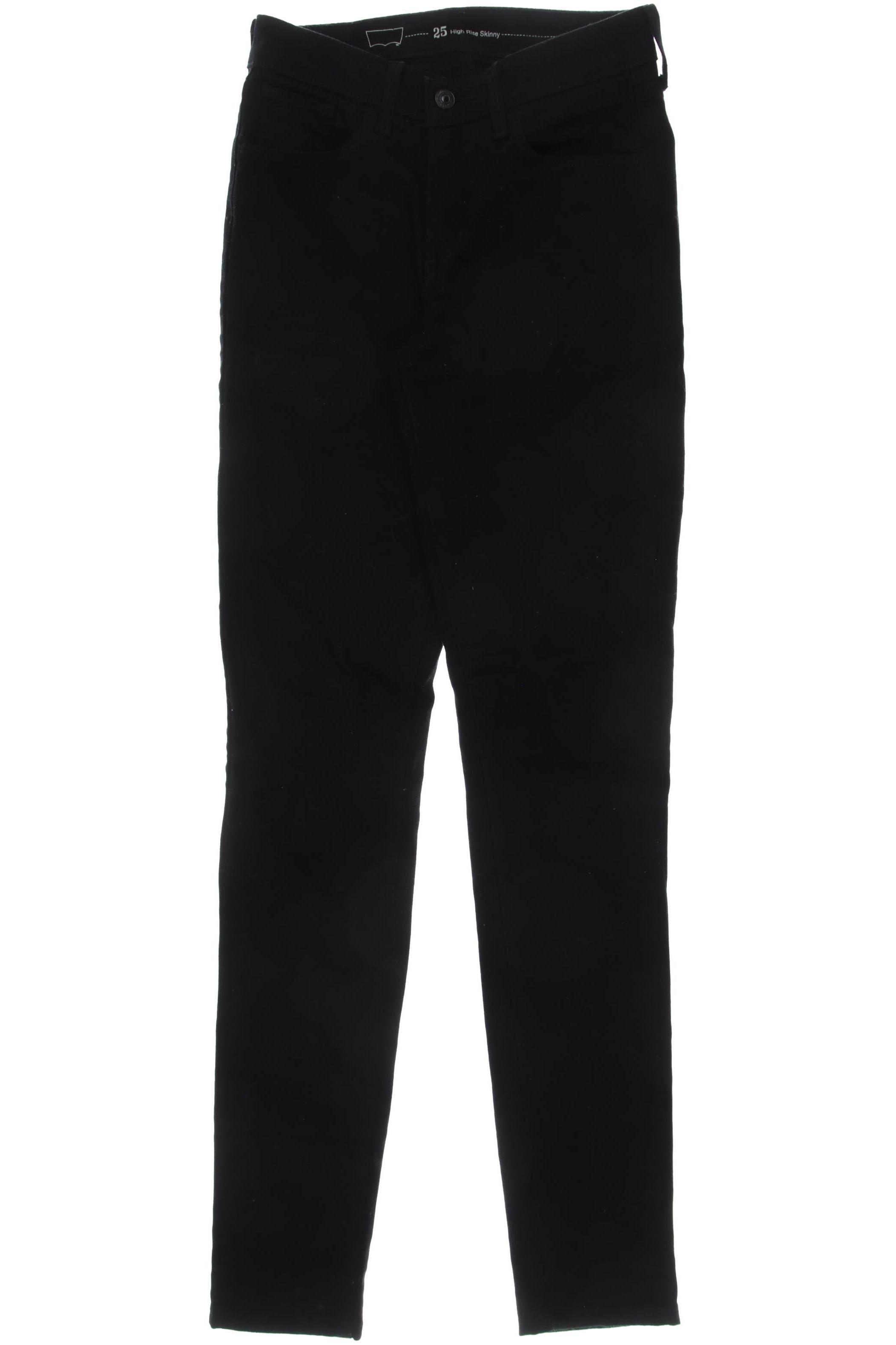 

Levis Damen Jeans, schwarz, Gr. 25