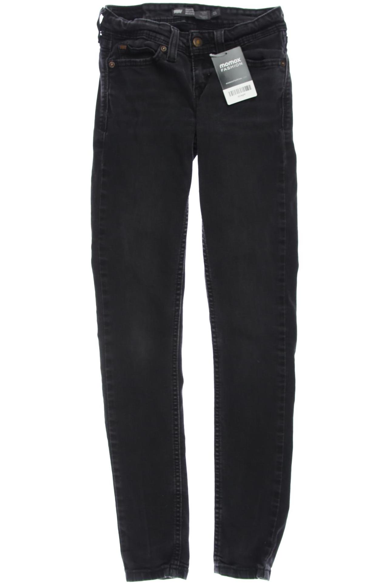 

Levis Damen Jeans, schwarz, Gr. 25