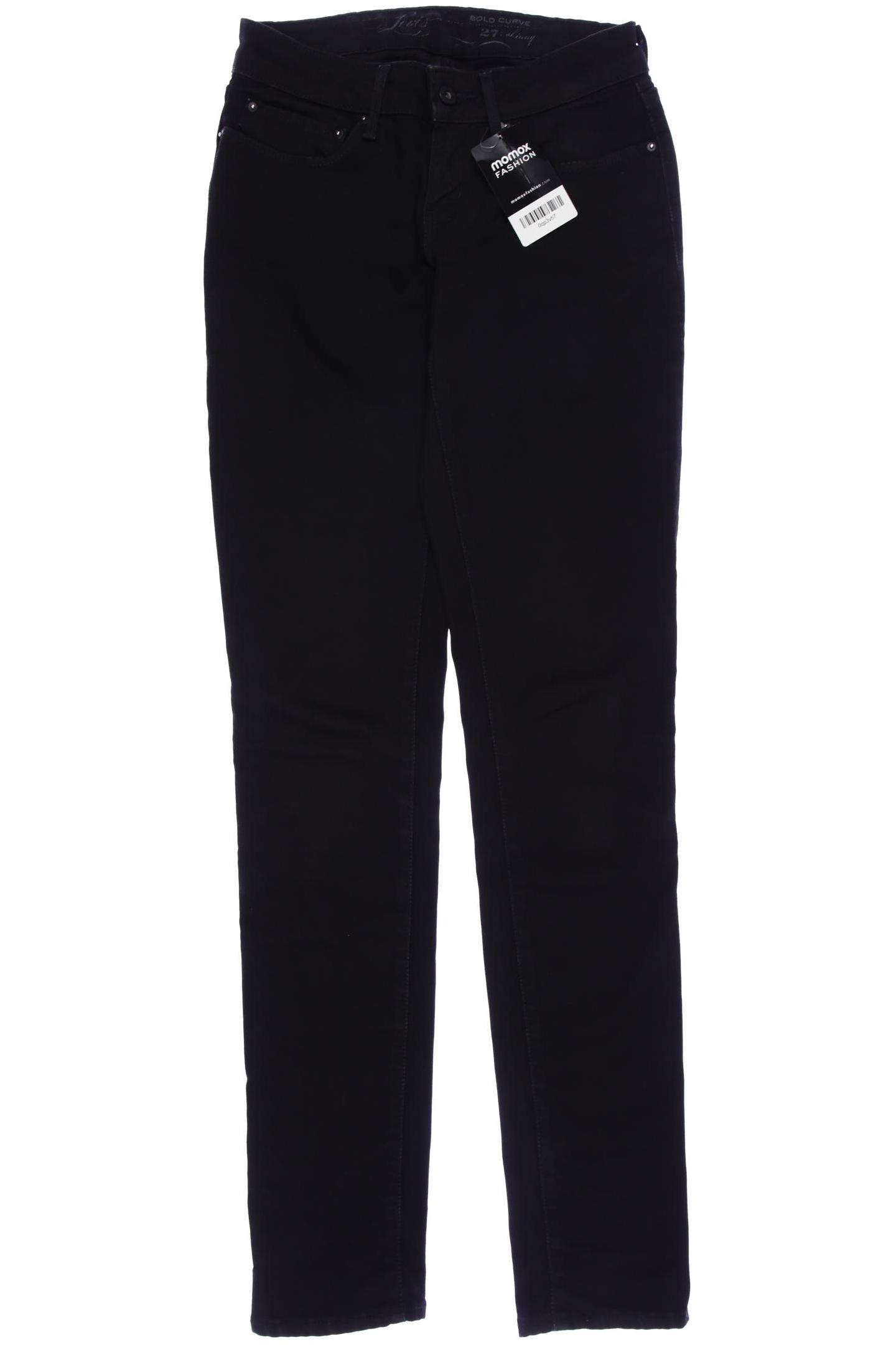 

Levis Damen Jeans, schwarz, Gr. 27