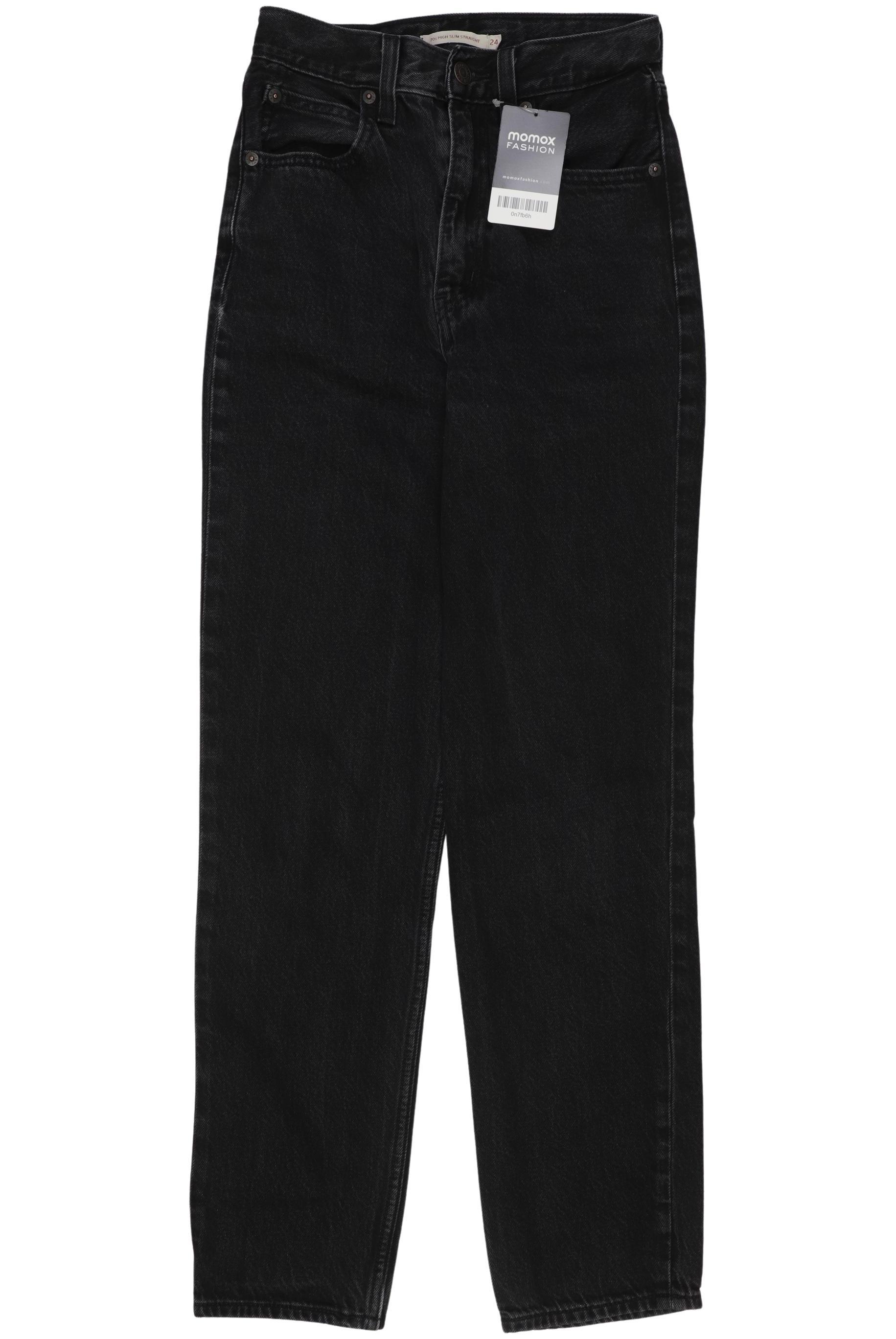 

Levis Damen Jeans, schwarz, Gr. 24