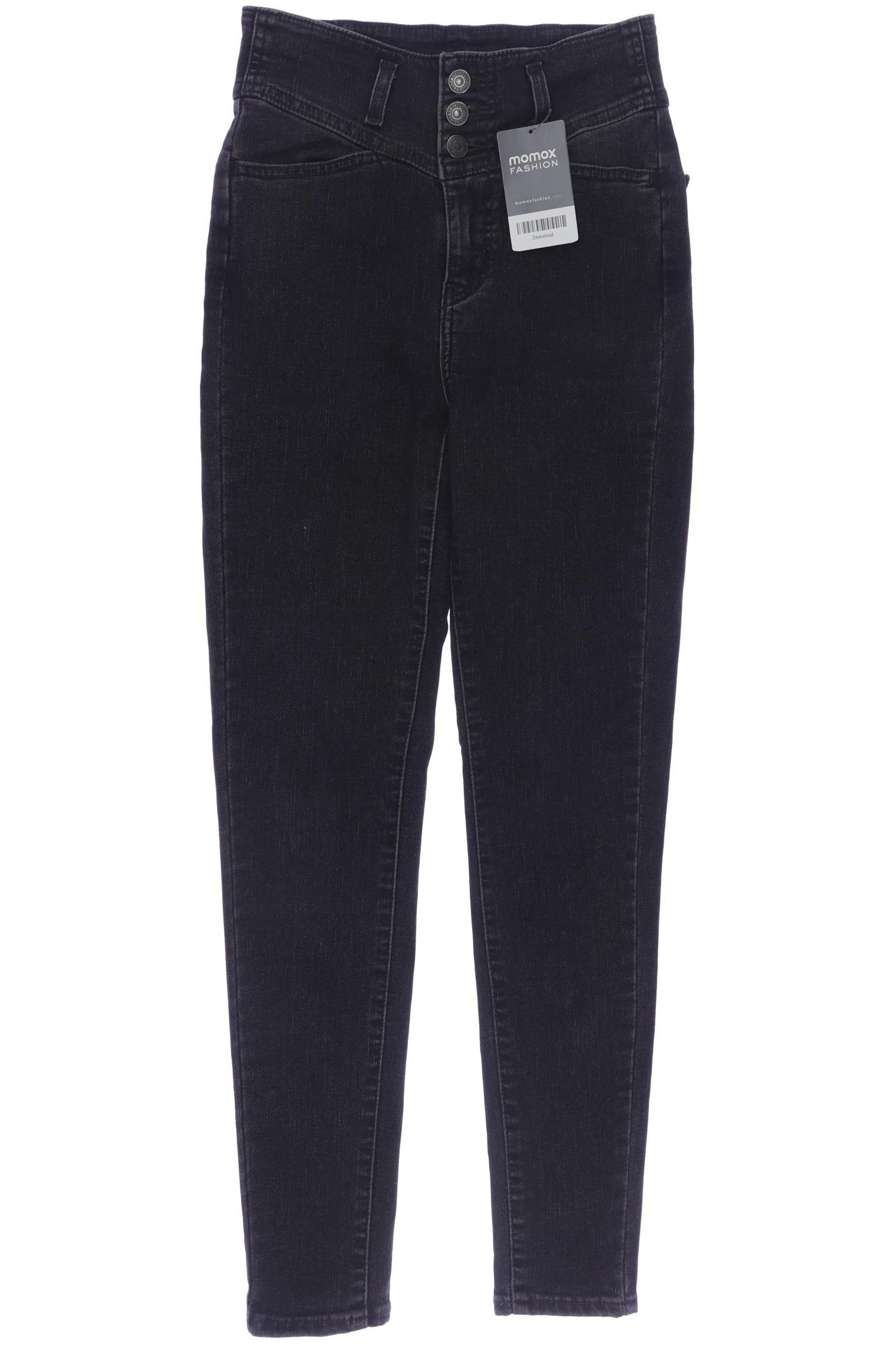 

Levis Damen Jeans, schwarz, Gr. 25