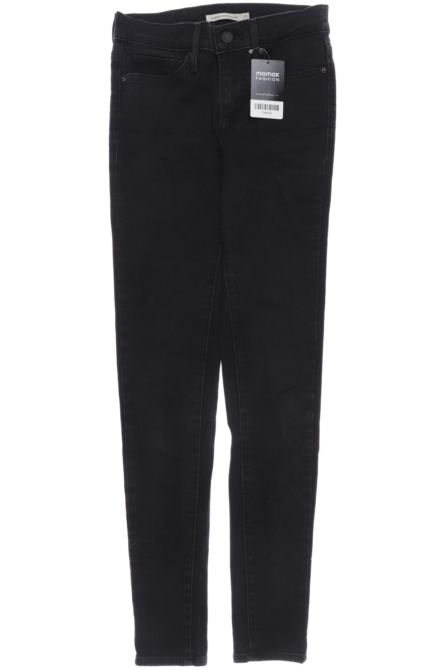 

Levis Damen Jeans, schwarz, Gr. 25