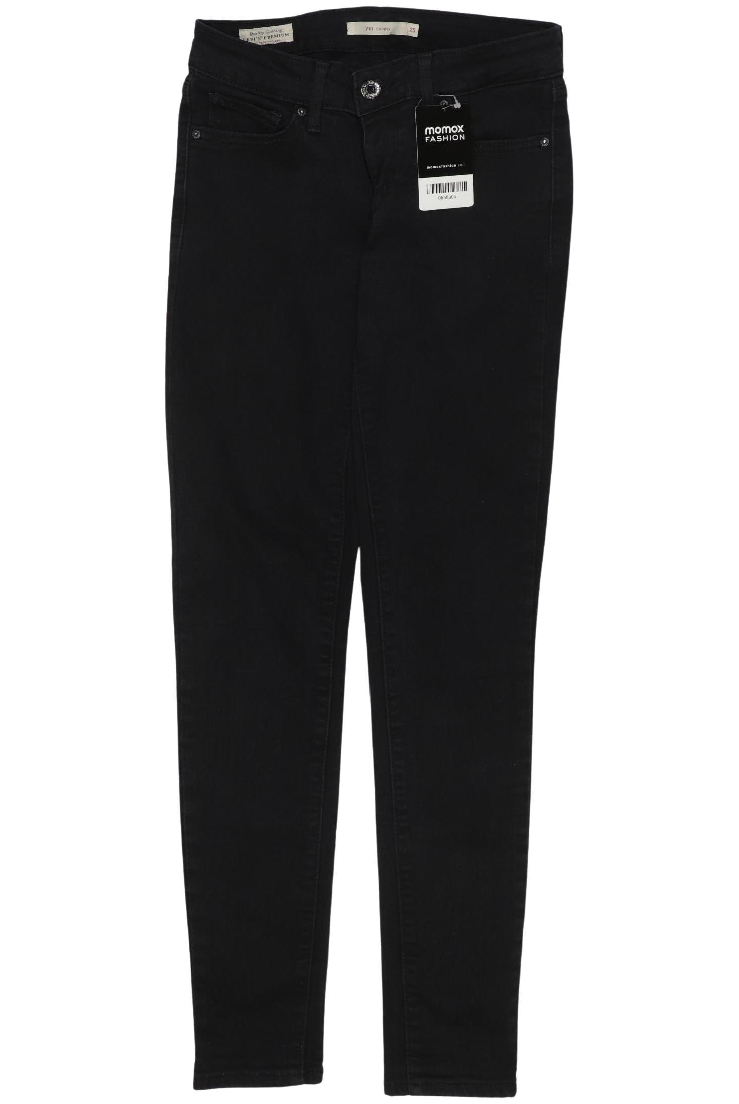 

Levis Damen Jeans, schwarz, Gr. 25