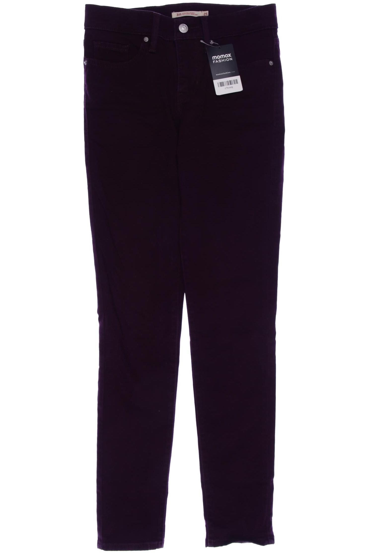 

Levis Damen Jeans, bordeaux, Gr. 25