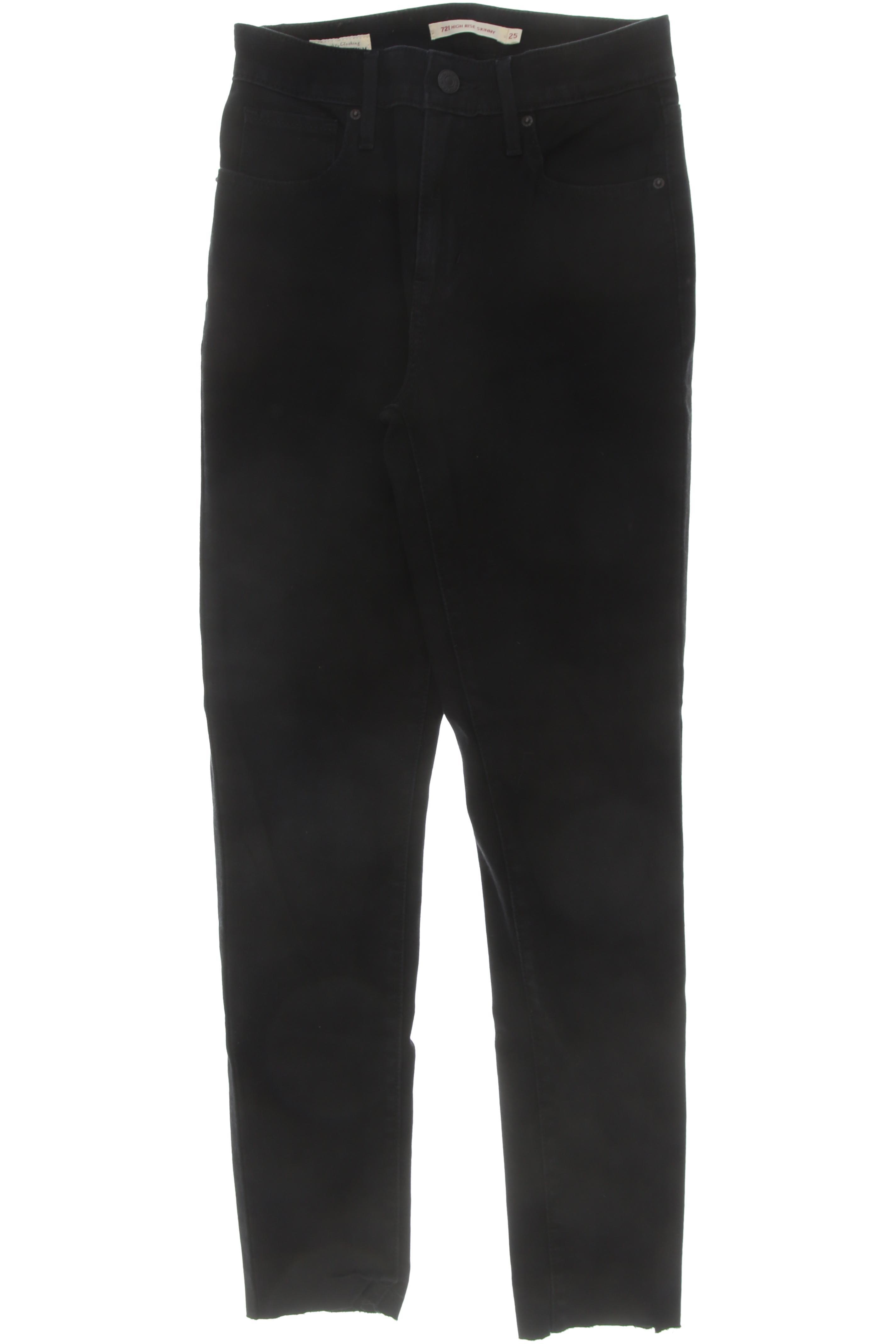 

Levis Damen Jeans, schwarz, Gr. 25