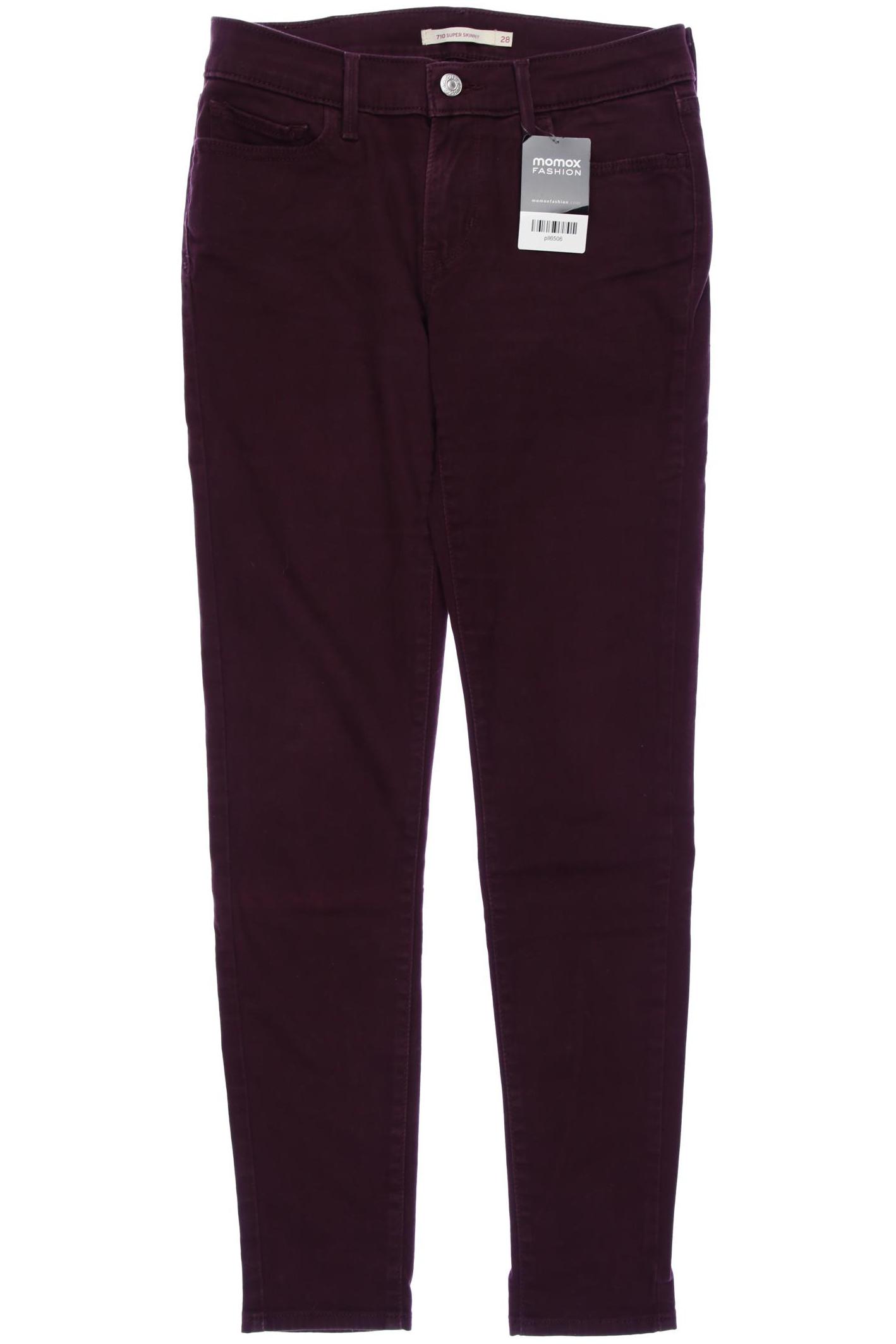 

Levis Damen Jeans, bordeaux, Gr. 28