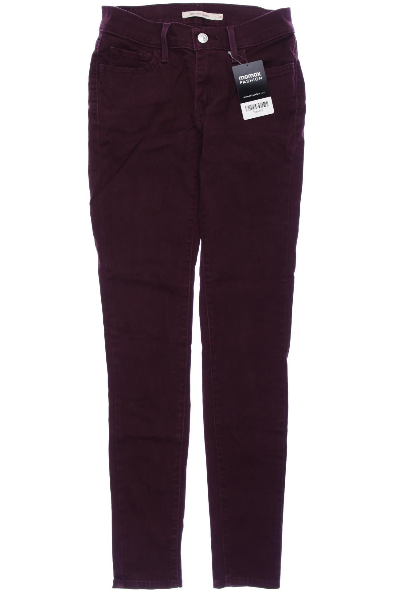 

Levis Damen Jeans, bordeaux